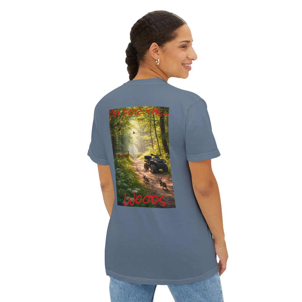 Women's Woods T-Shirt | Pocket Tee