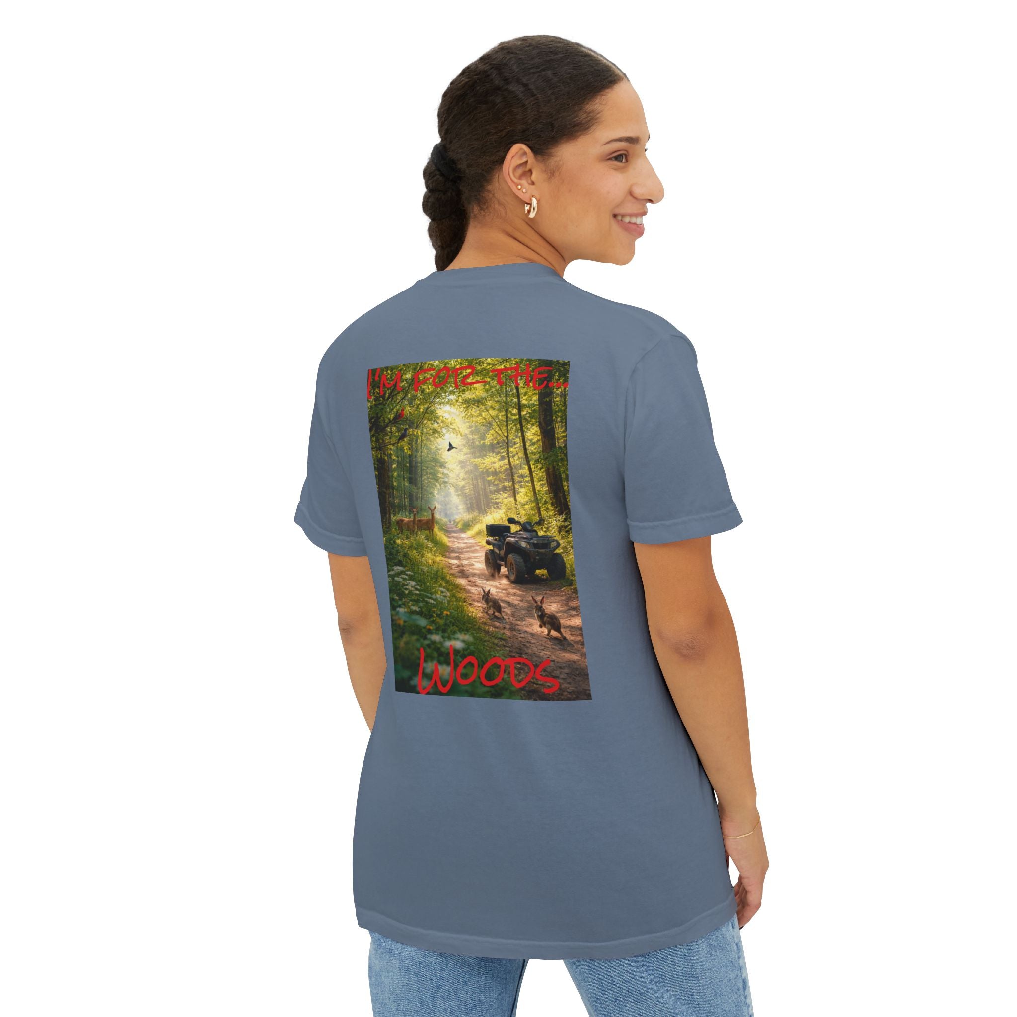 Women's Woods T-Shirt | Pocket Tee