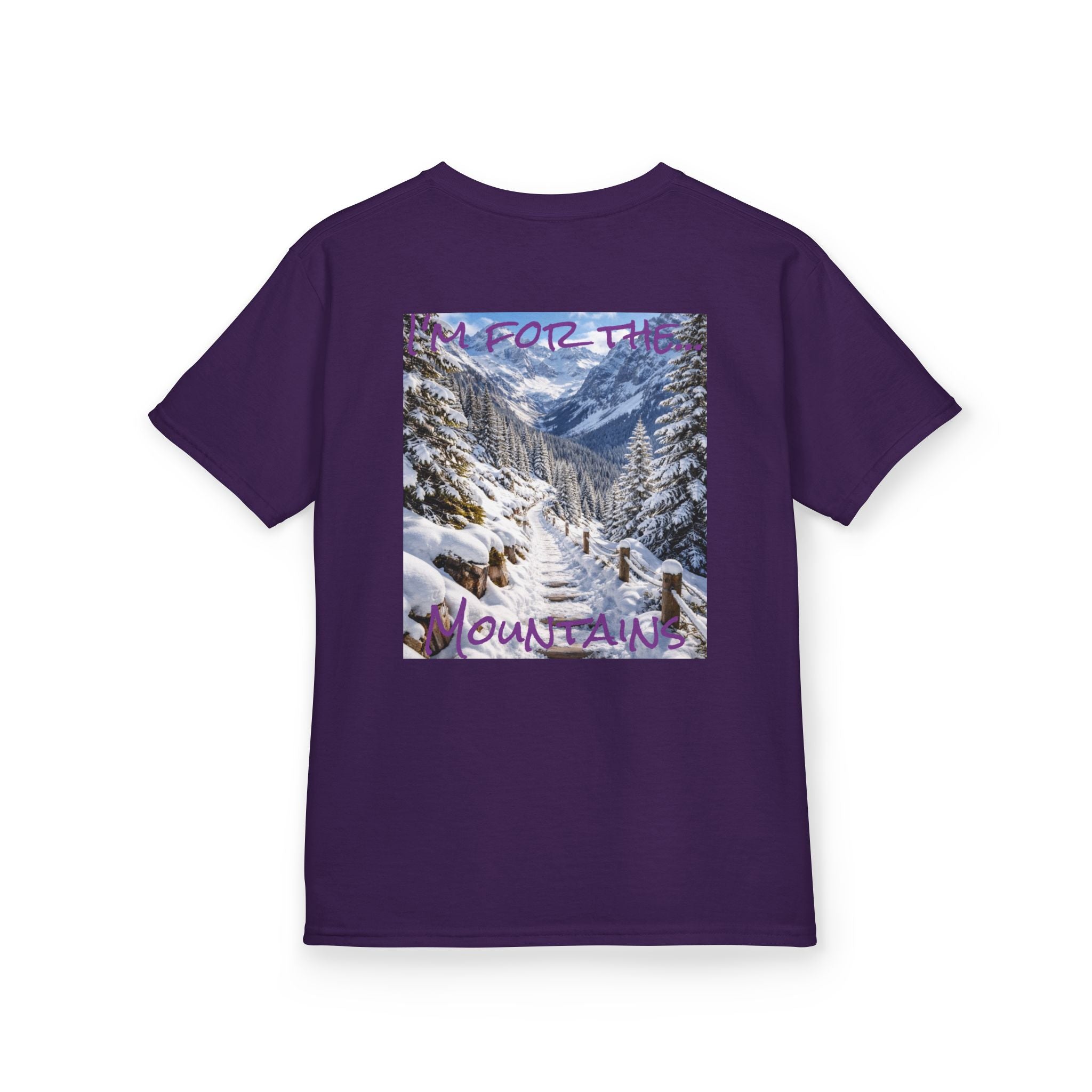 Girls' Snowy Mountain Tee