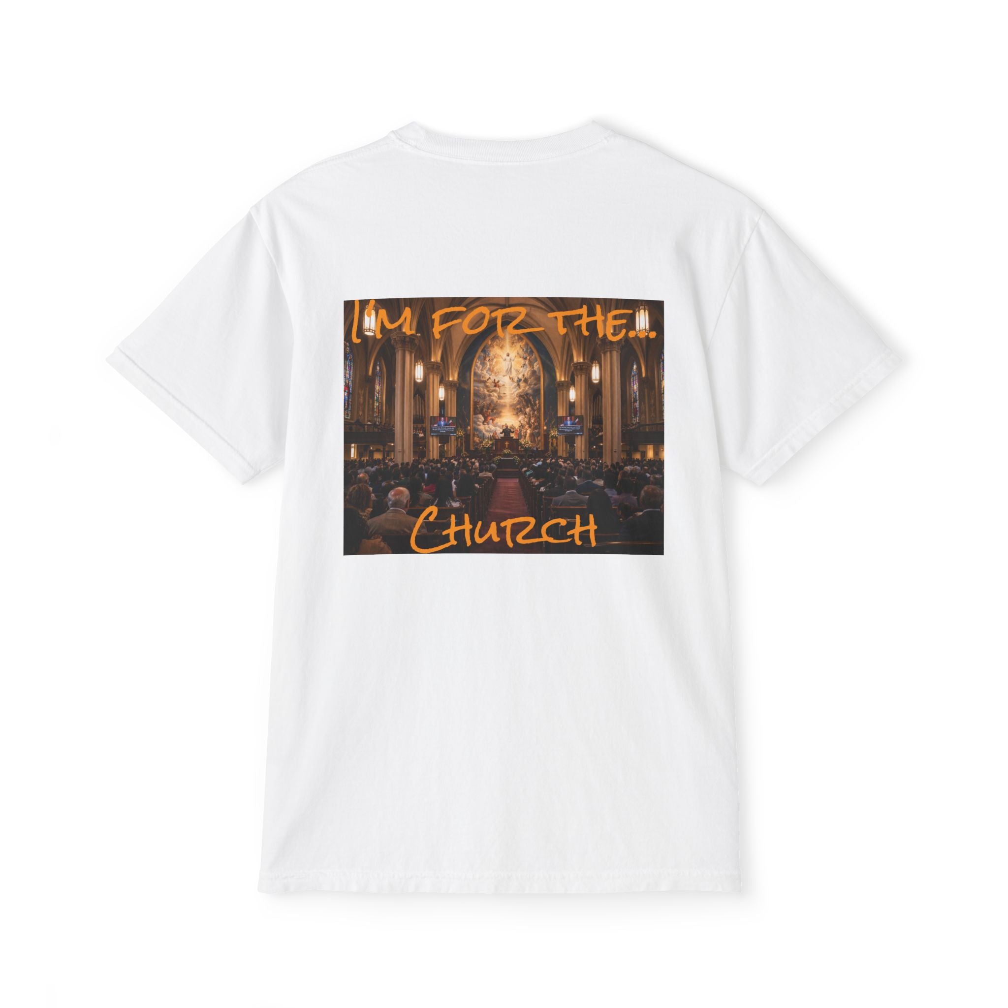Women's Church T-Shirt | Pocket Tee