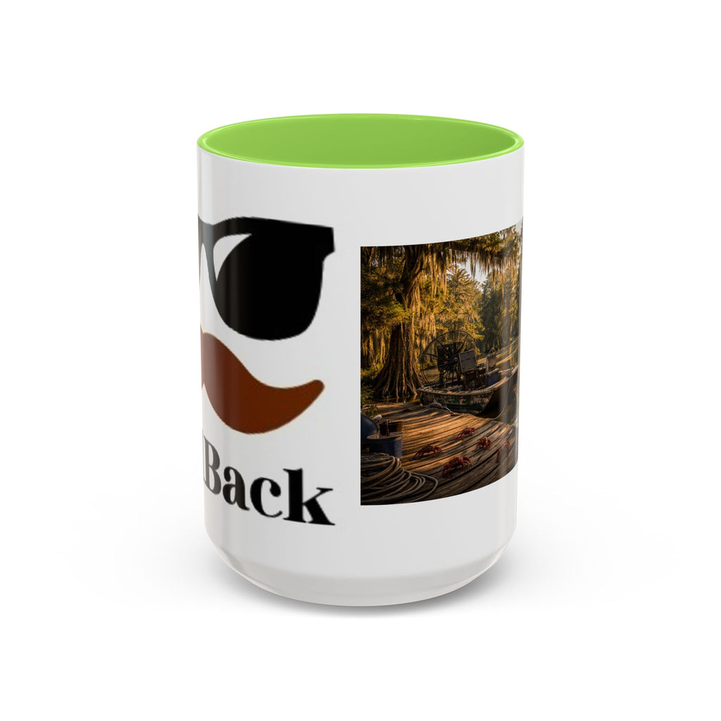 Men's Cypress Moss Swamp Scene Mug | 11oz 15oz Ceramic Coffee Mug