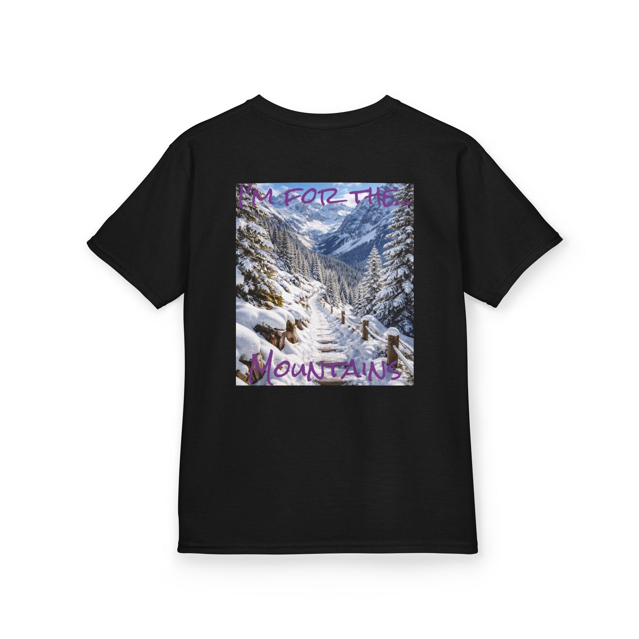 Girls' Snowy Mountain Tee
