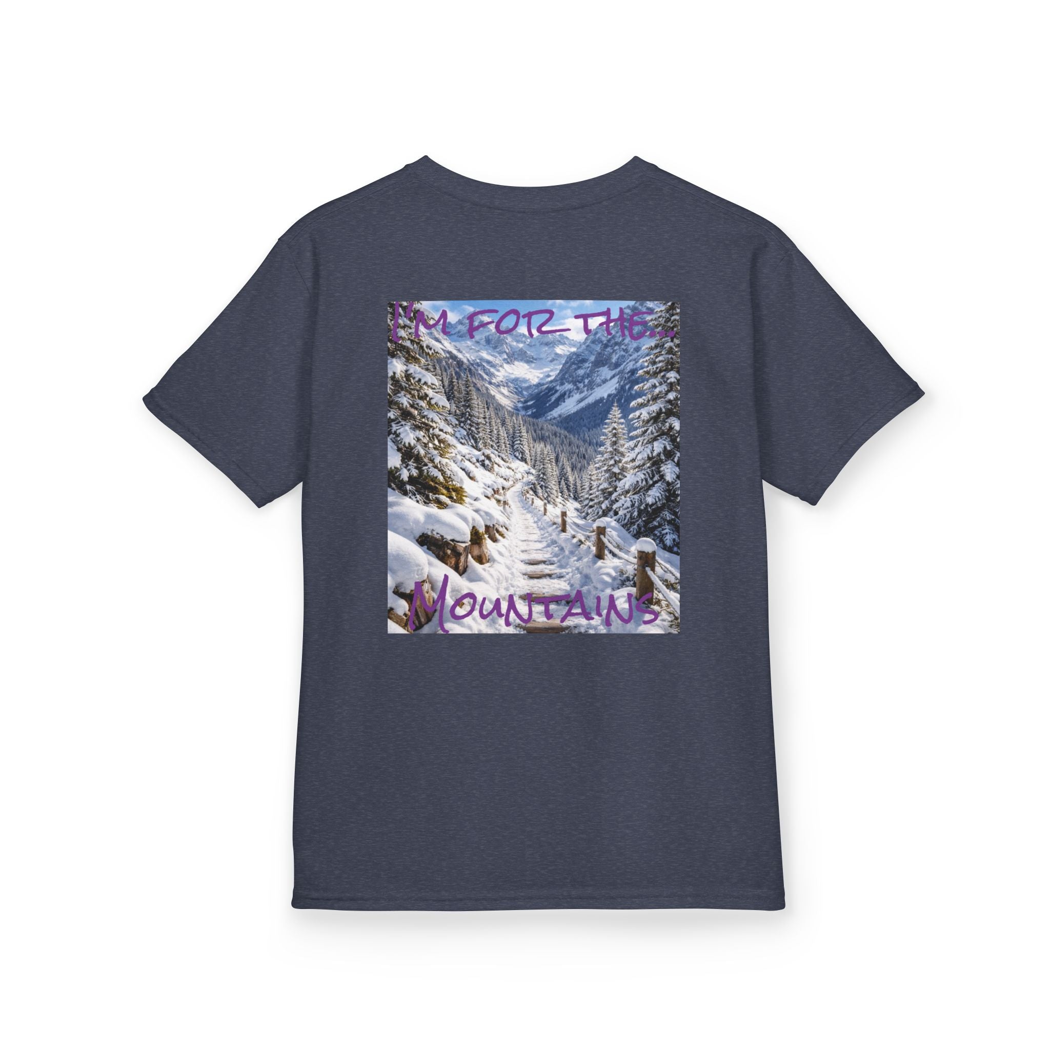 Girls' Snowy Mountain Tee
