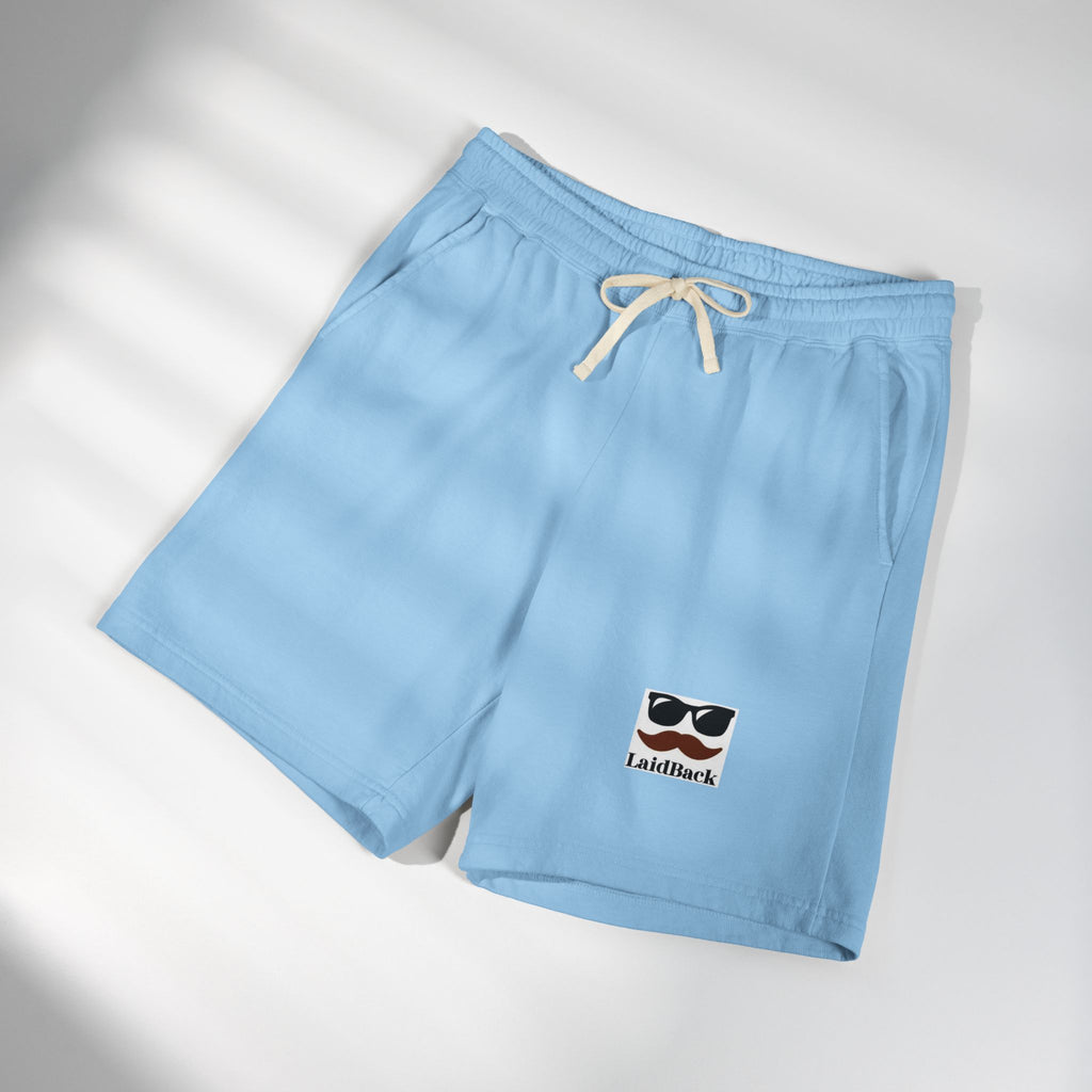 Men's Laidback Logo Sweat Shorts — Lightweight Fleece Lounge Shorts