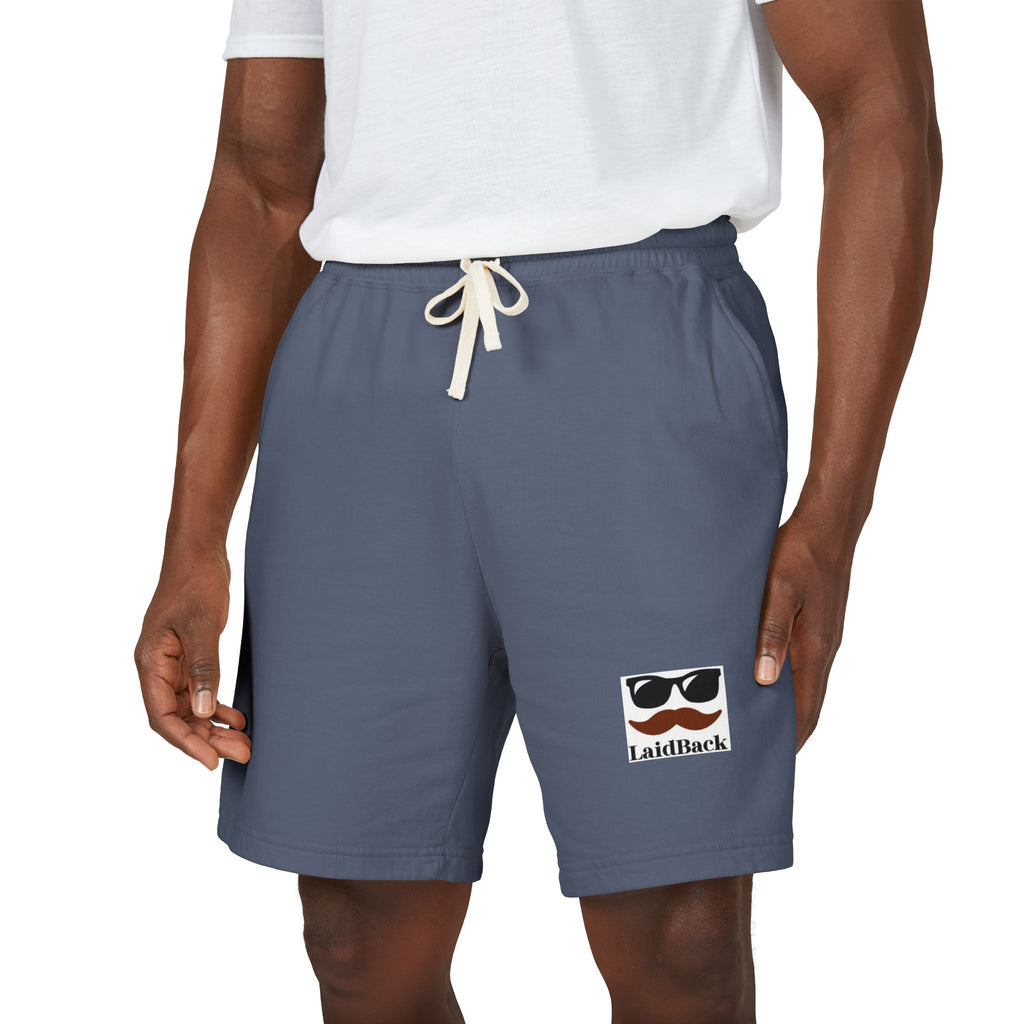Men's Laidback Logo Sweat Shorts — Lightweight Fleece Lounge Shorts