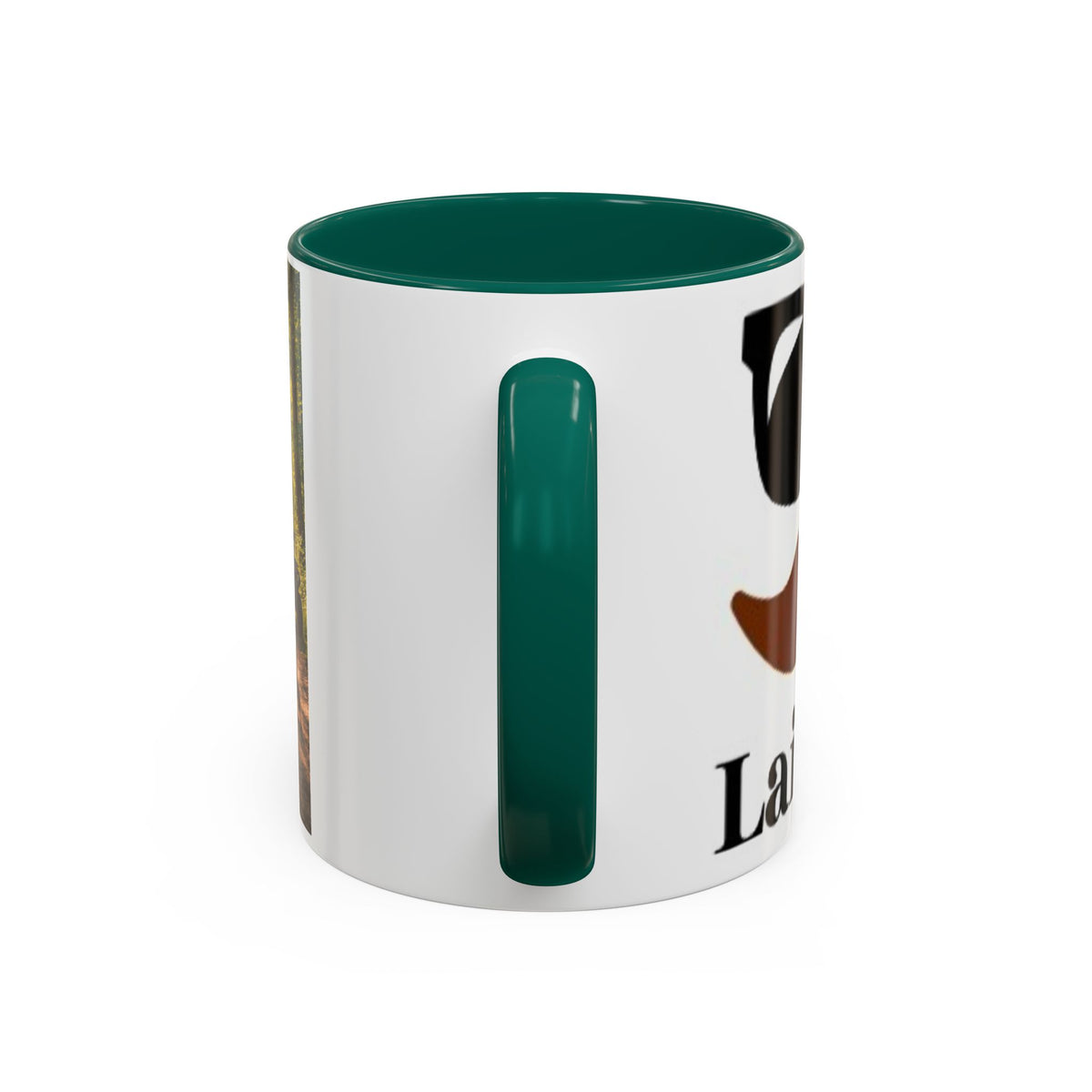 Men's Woods Trail Mug | Forest Path with Deer and Birds