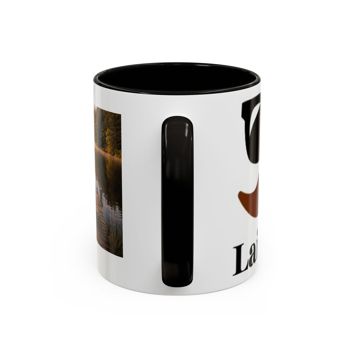 Men's Lake Dock Morning mug | 11oz 15oz ceramic photo mug