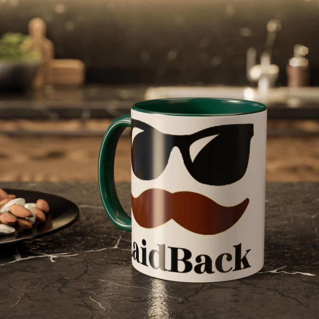 Men's Woods Trail Mug | Forest Path with Deer and Birds
