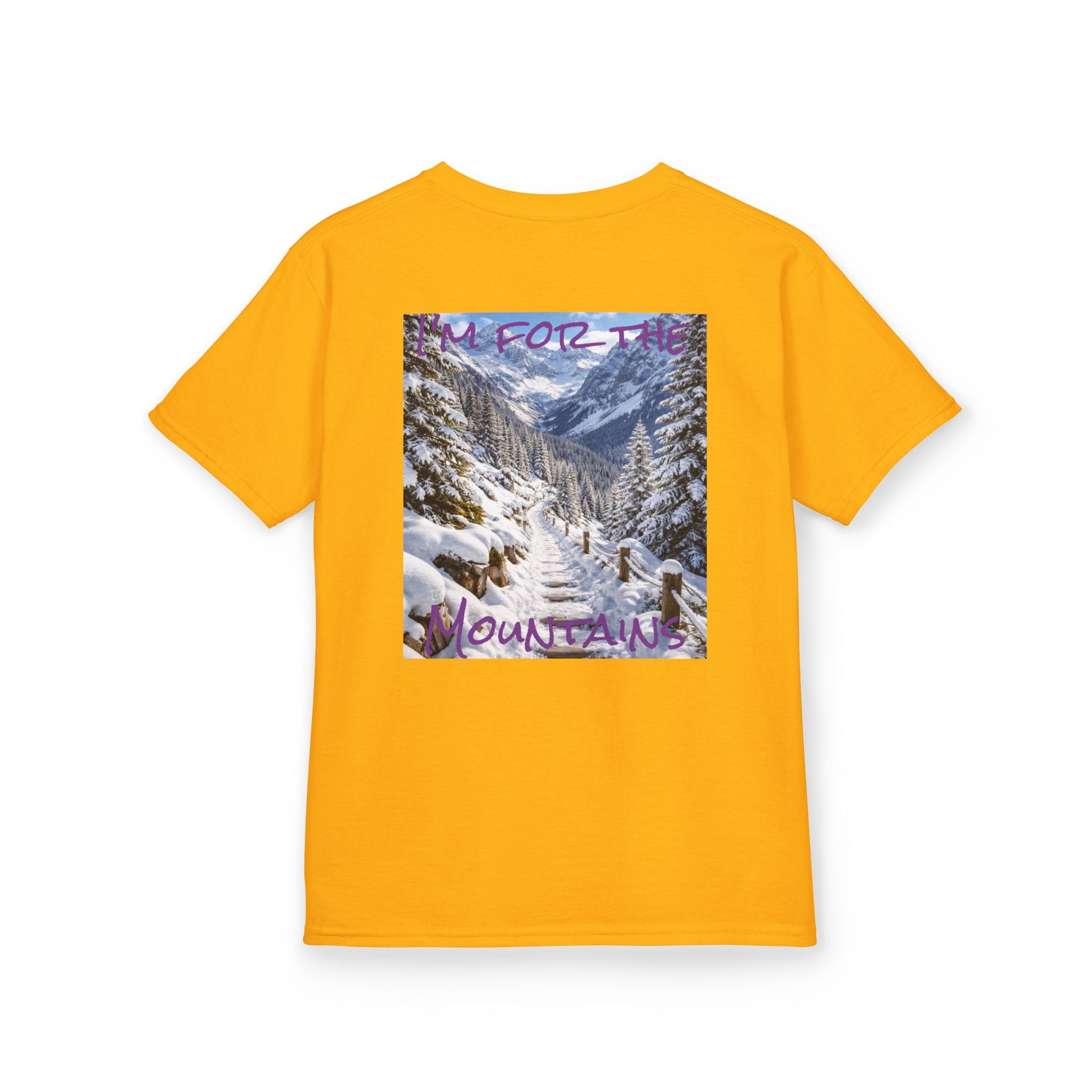 Boys' Snowy Mountain Tee