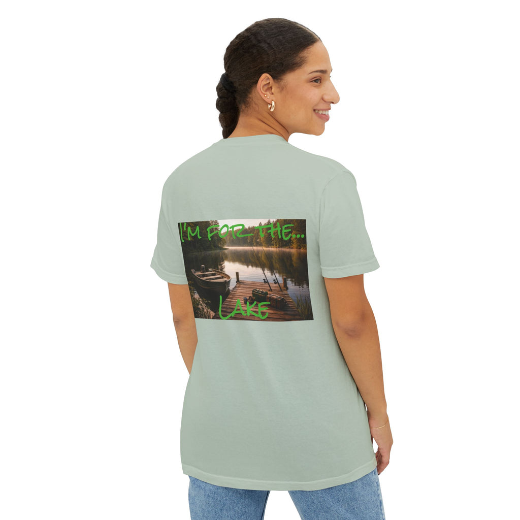 Women's Boat Lake T-Shirt | Pocket Tee