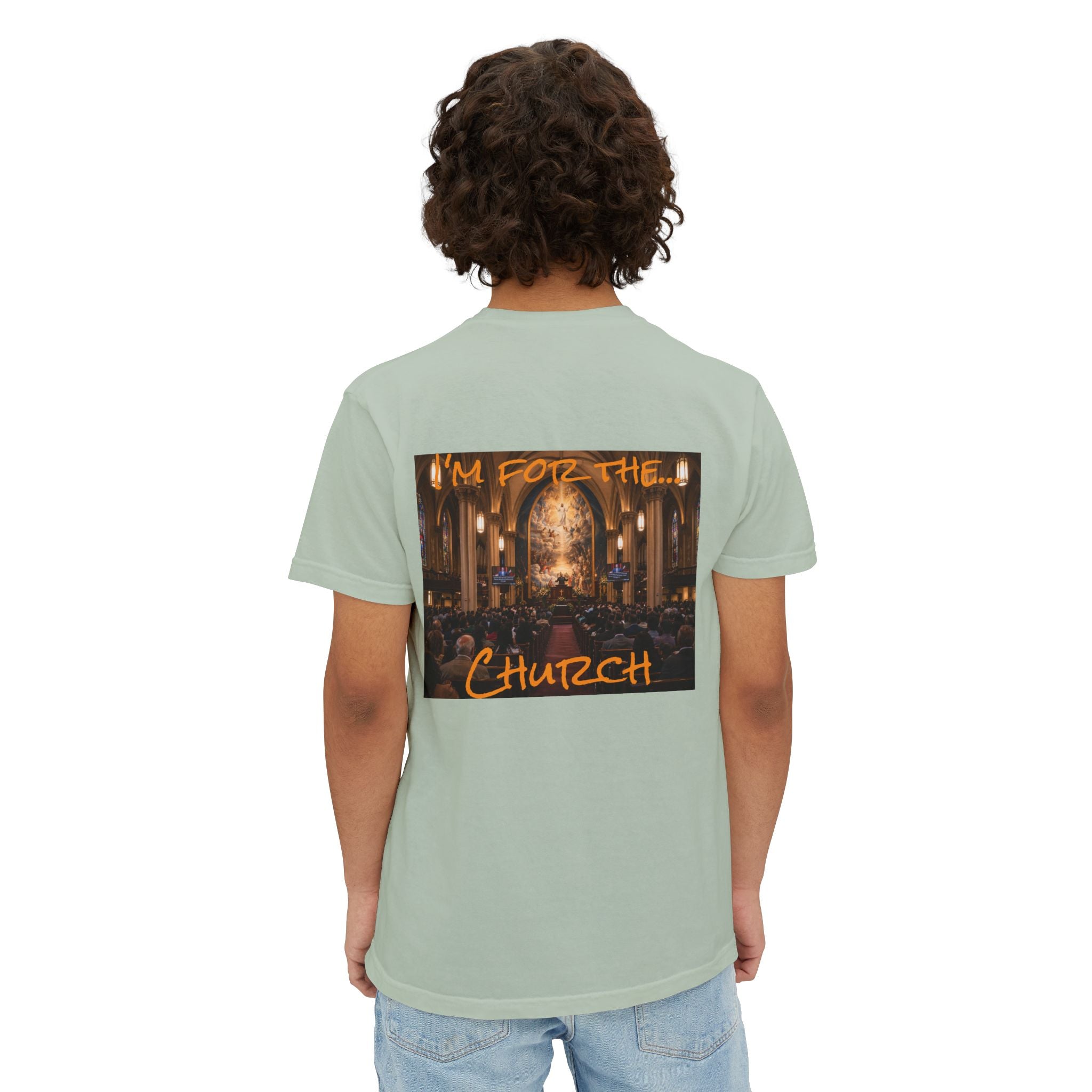 Men's Church T-Shirt | Pocket Tee