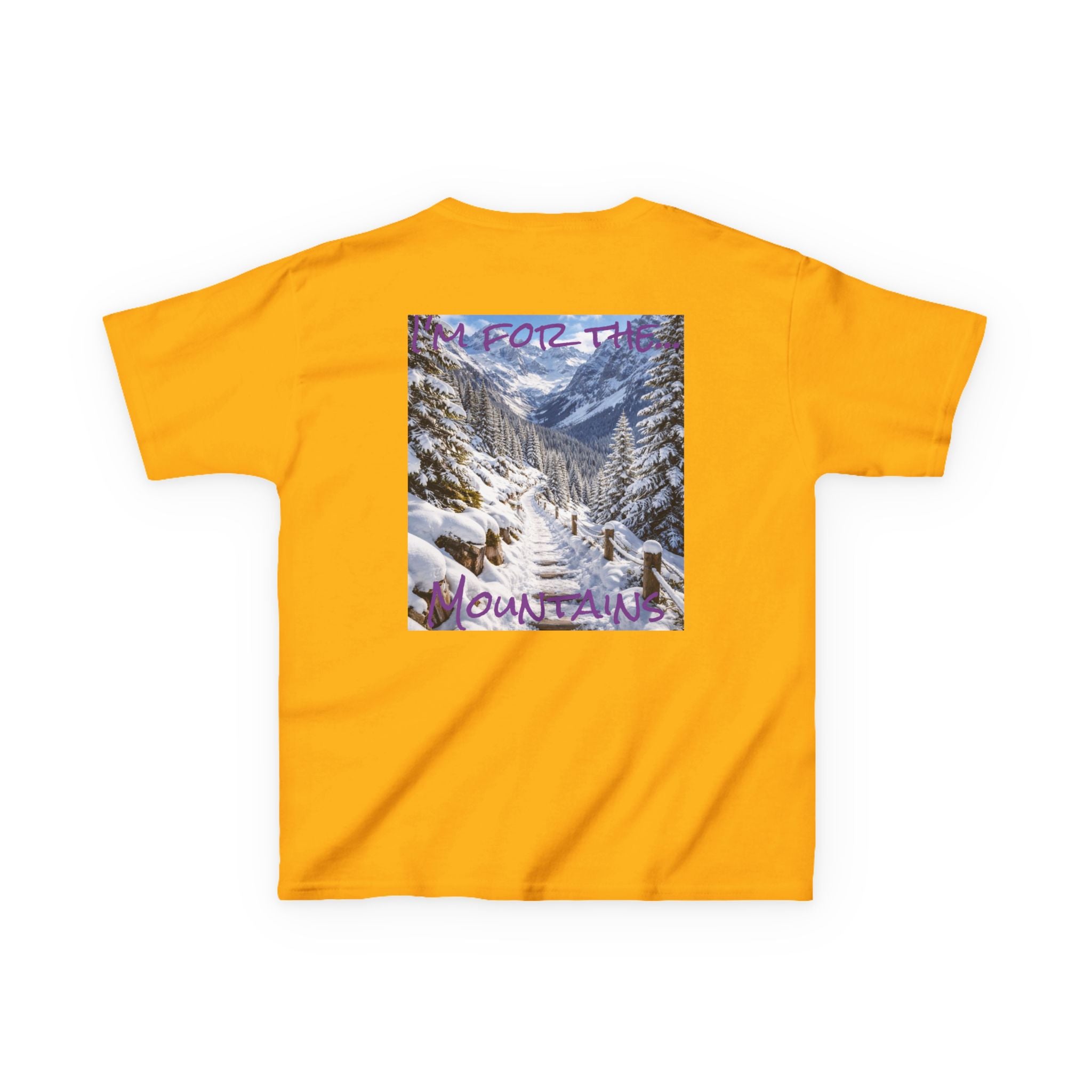 Girls' Snowy Mountain Tee