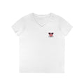 Women's 250 Years of Freedom patriotic ship tee | V-Neck T-Shirt