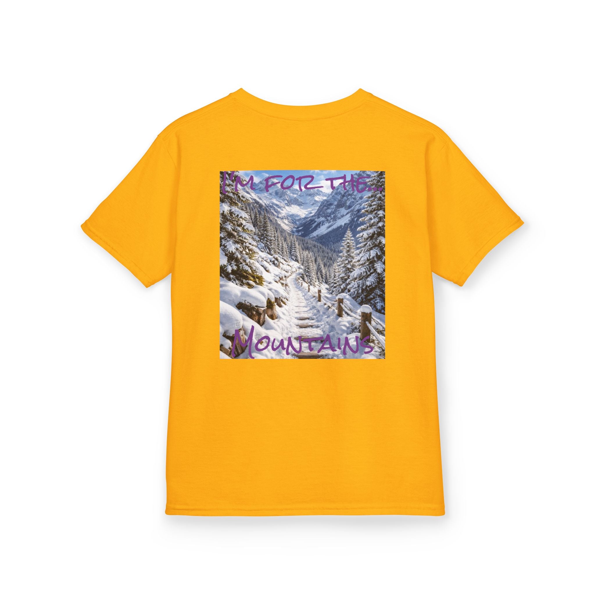 Girls' Snowy Mountain Tee