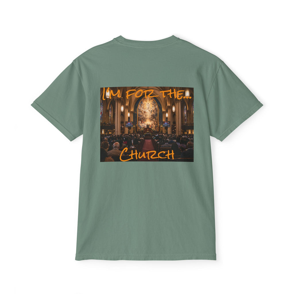 Women's Church T-Shirt | Pocket Tee