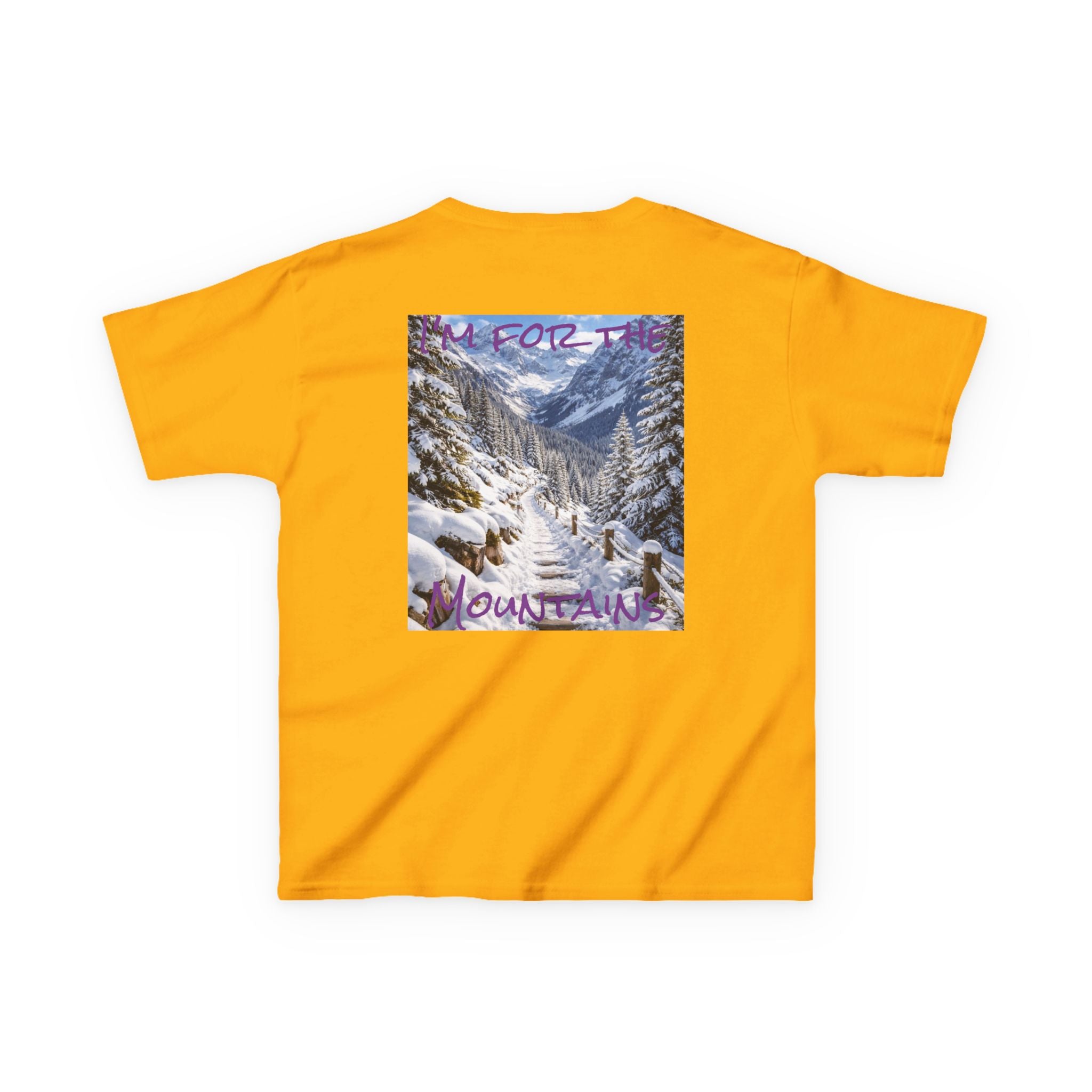 Boys' Snowy Mountain Tee