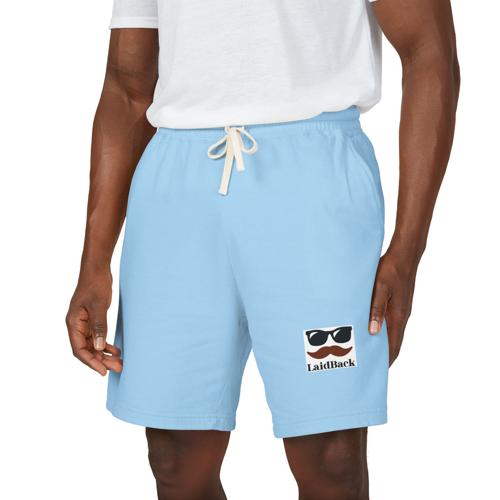 Men's Laidback Logo Sweat Shorts — Lightweight Fleece Lounge Shorts