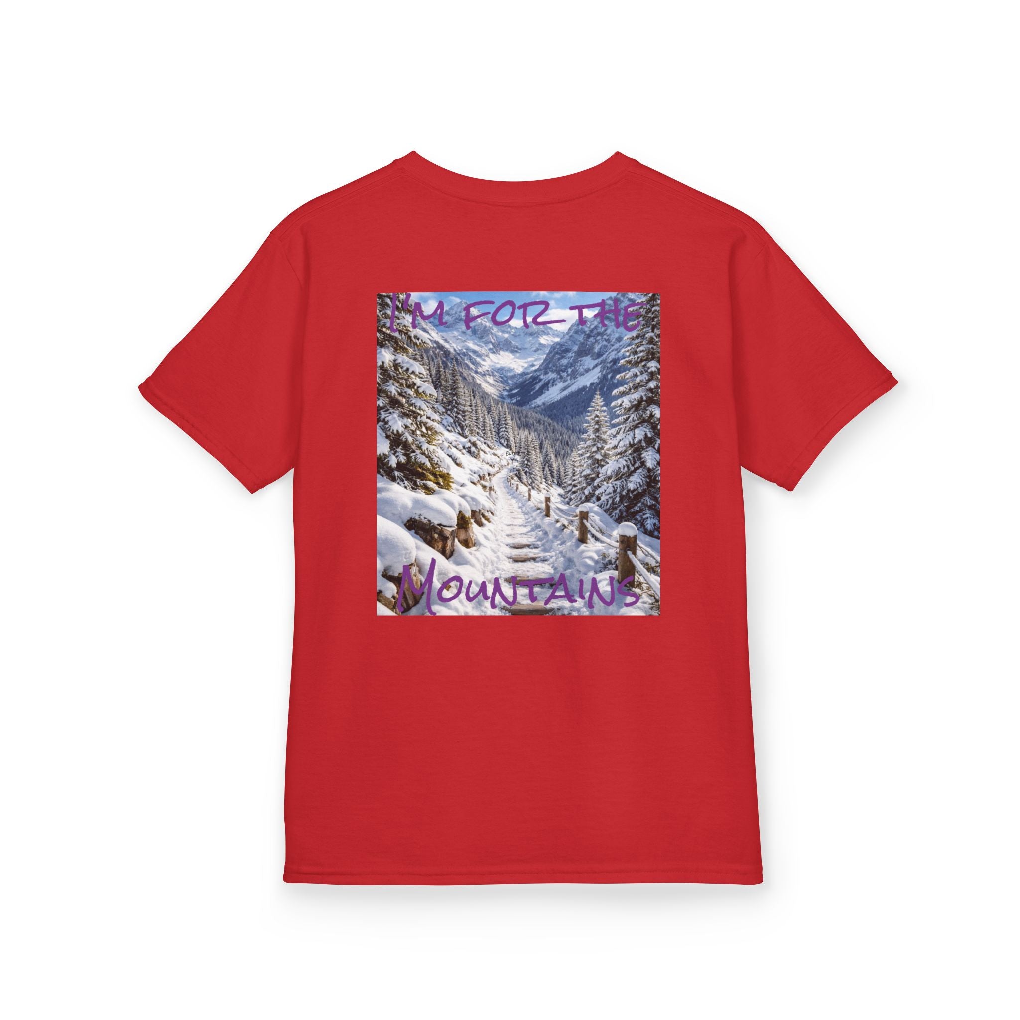 Boys' Snowy Mountain Tee