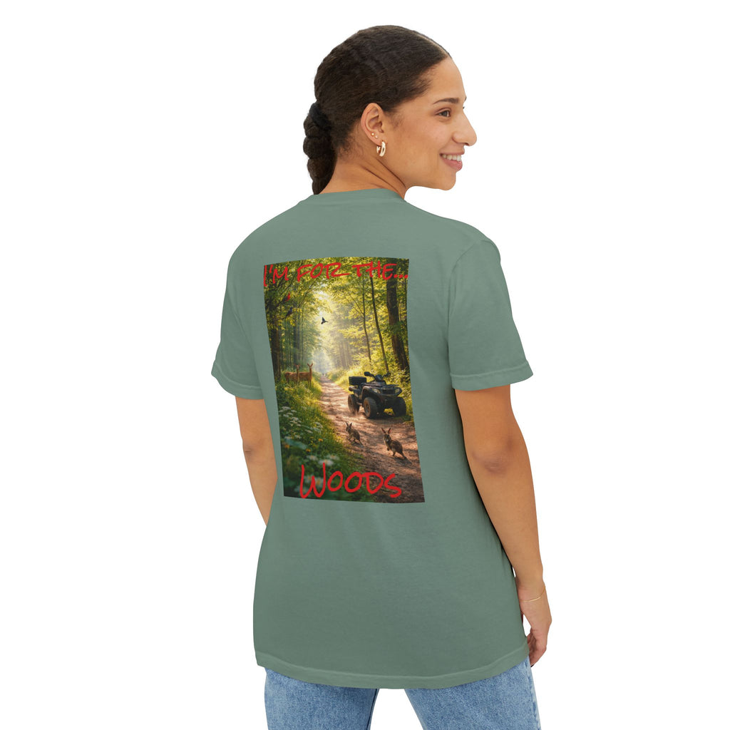 Women's Woods T-Shirt | Pocket Tee