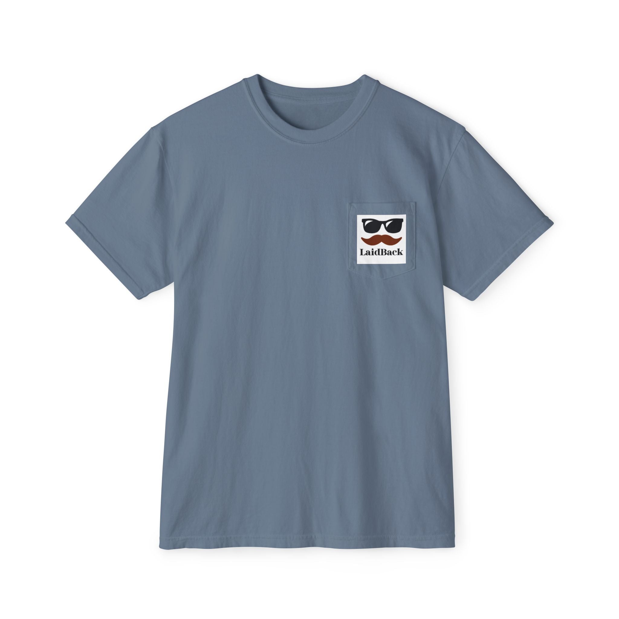 Men's Mountain Snow T-Shirt | Pocket Tee