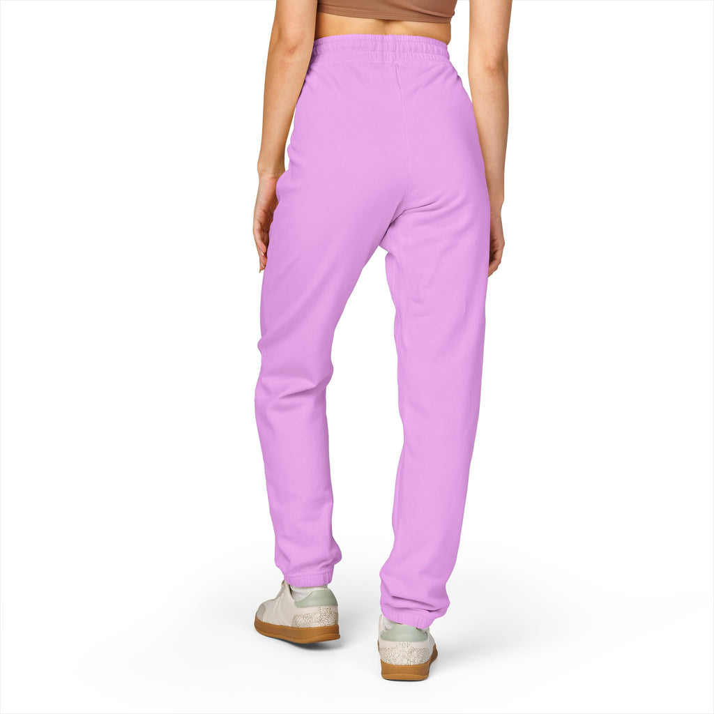Women's LaidBack Logo Sweatpants — Graphic Garment-Dyed Fleece Joggers
