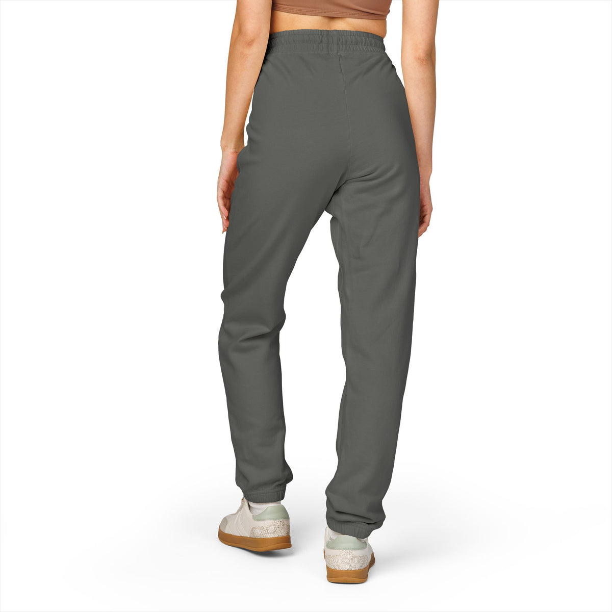 Women's LaidBack Logo Sweatpants — Graphic Garment-Dyed Fleece Joggers