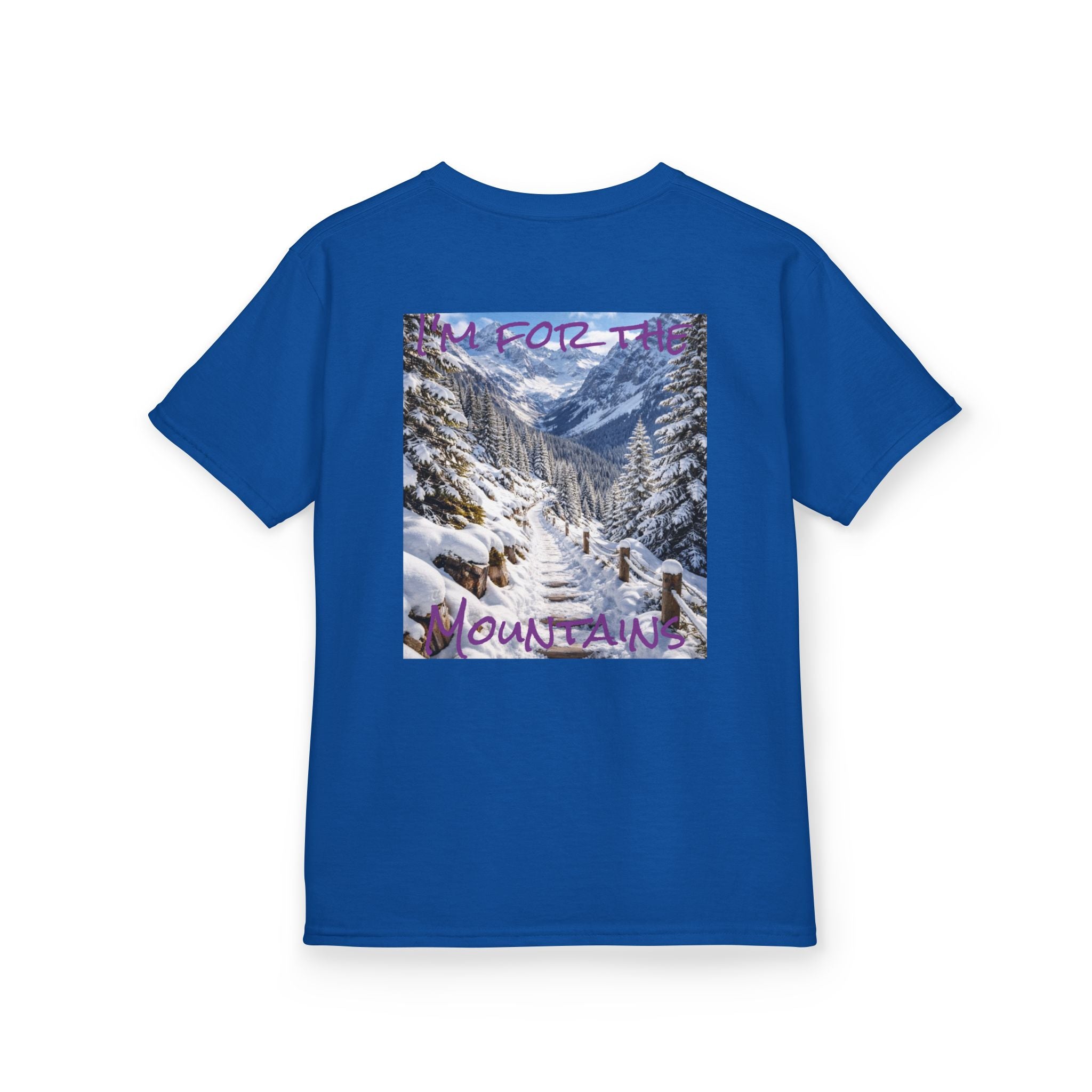 Boys' Snowy Mountain Tee