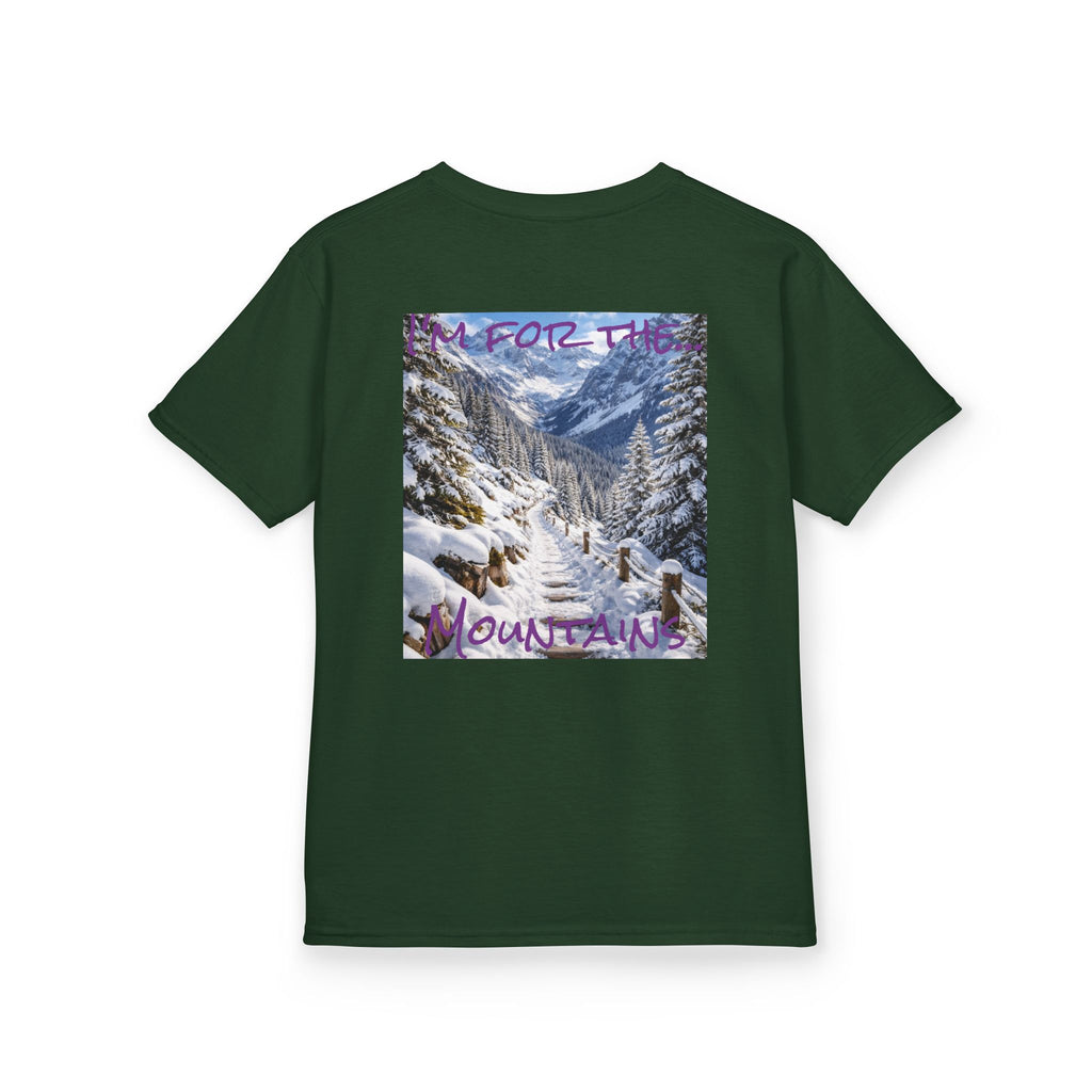 Girls' Snowy Mountain Tee