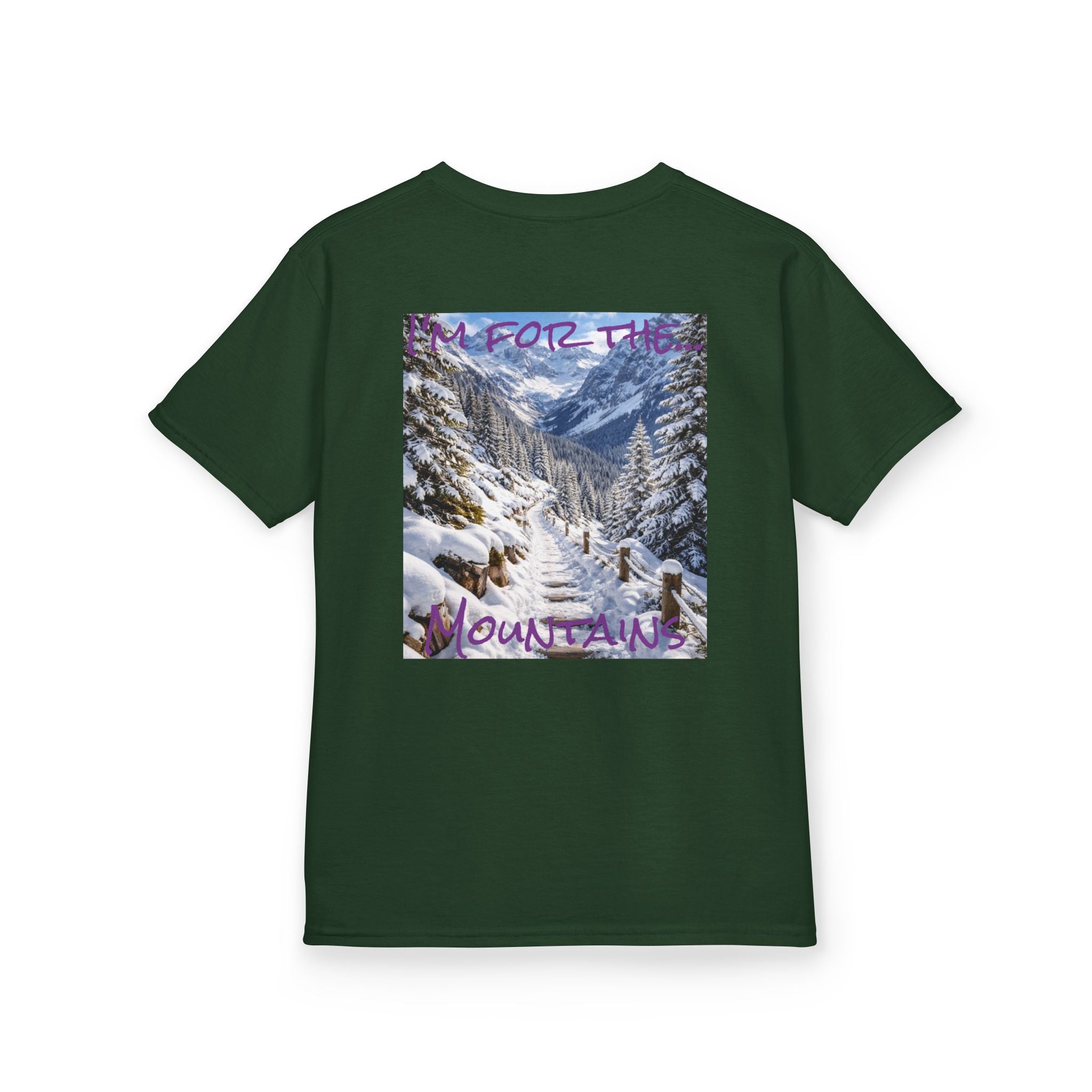 Girls' Snowy Mountain Tee