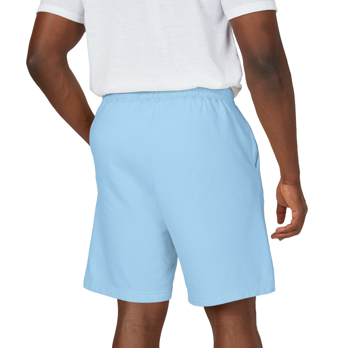 Men's Laidback Logo Sweat Shorts — Lightweight Fleece Lounge Shorts