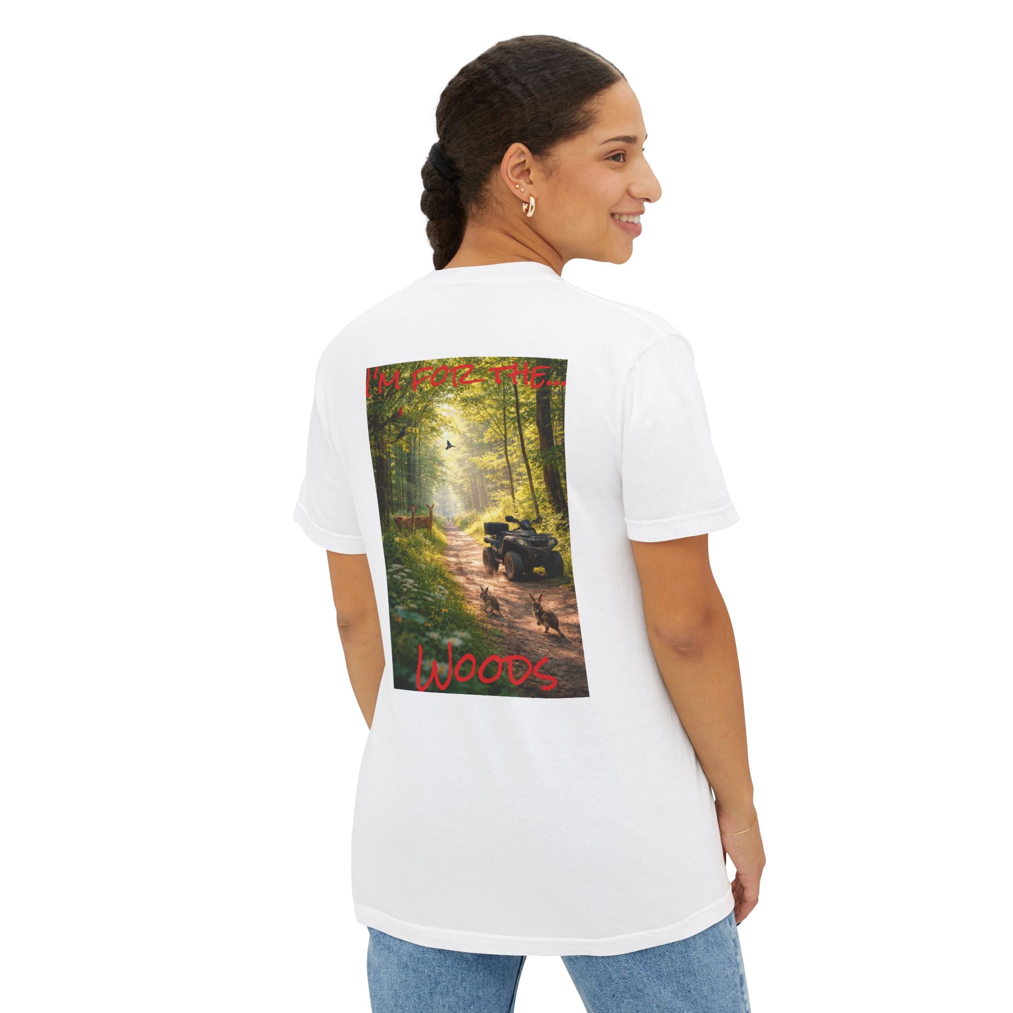 Women's Woods T-Shirt | Pocket Tee
