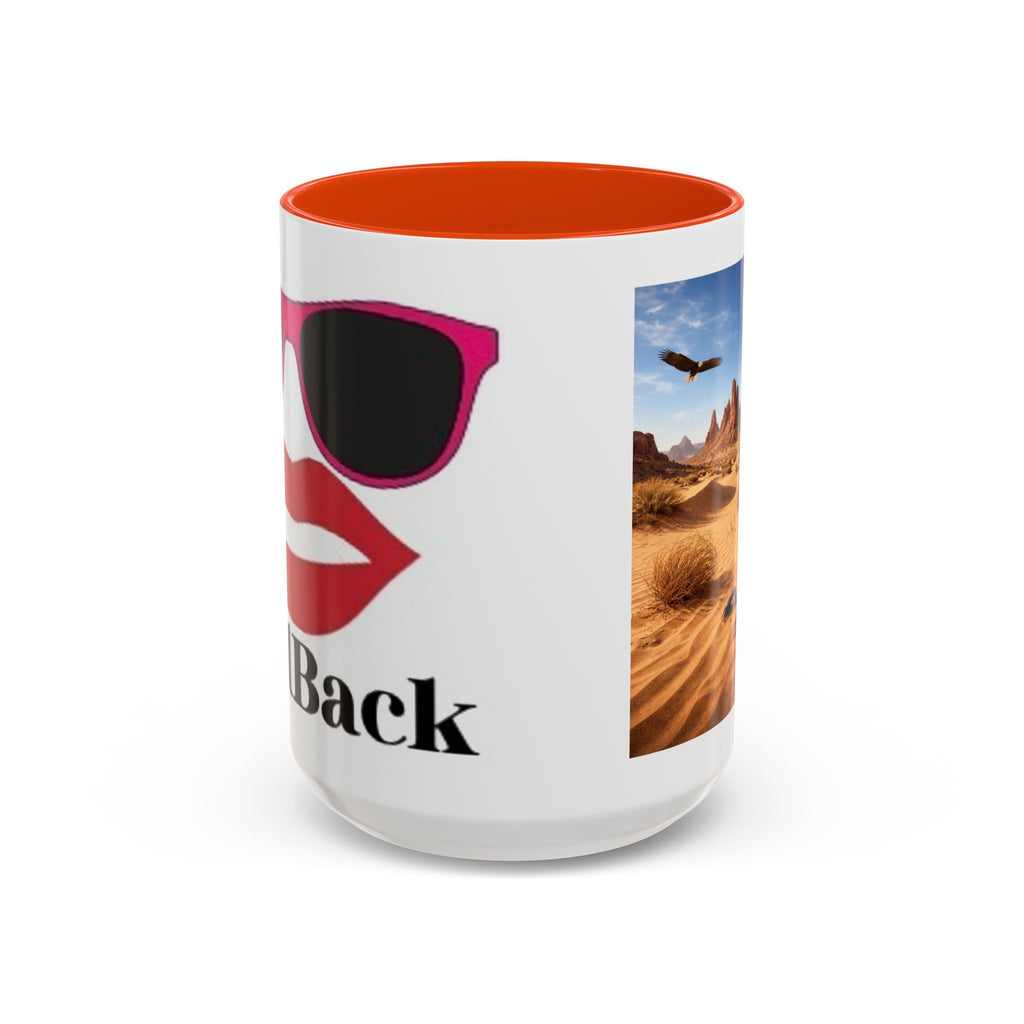 Women's Desert Scene Cactus Mug | Colorful Ceramic Coffee Cup