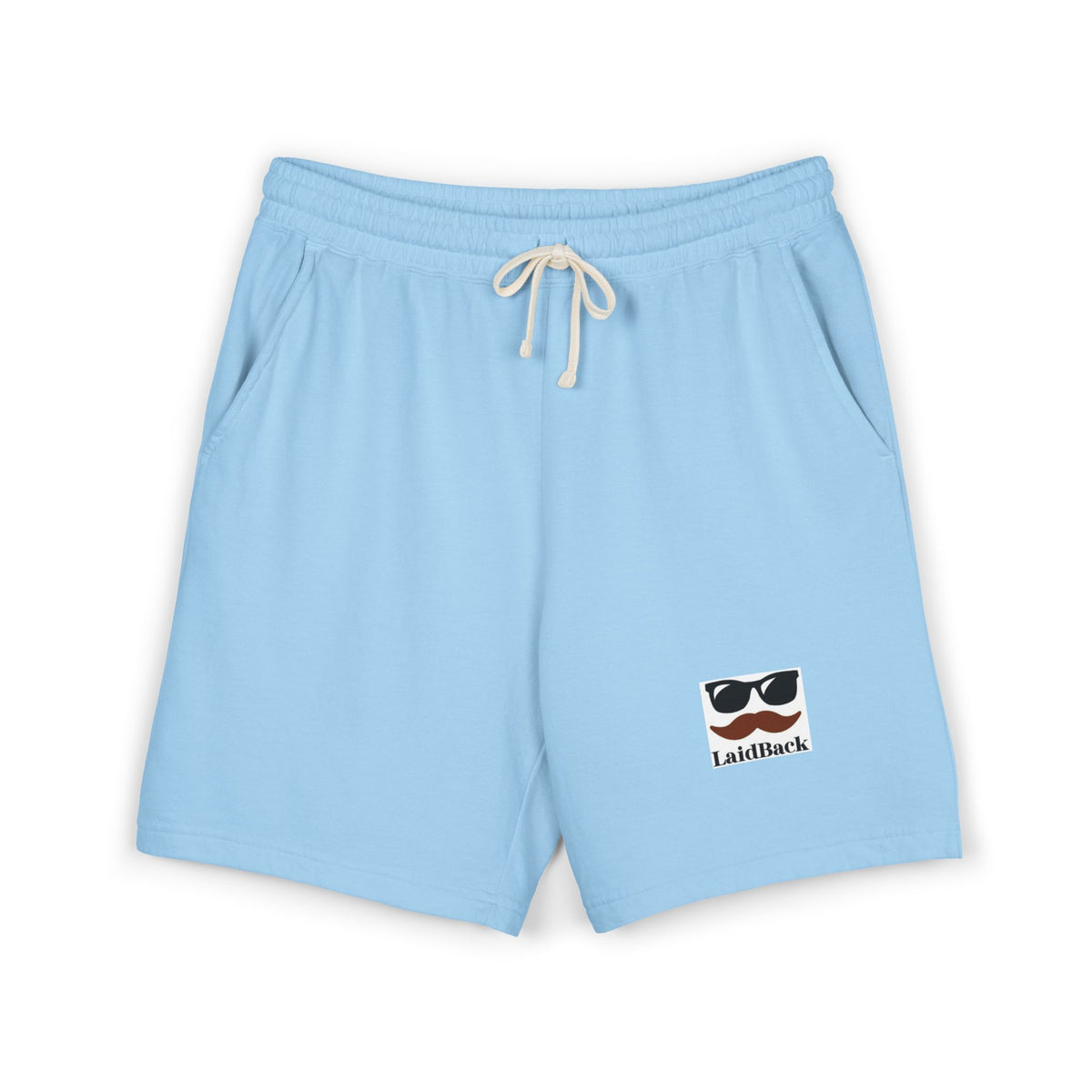 Men's Laidback Logo Sweat Shorts — Lightweight Fleece Lounge Shorts