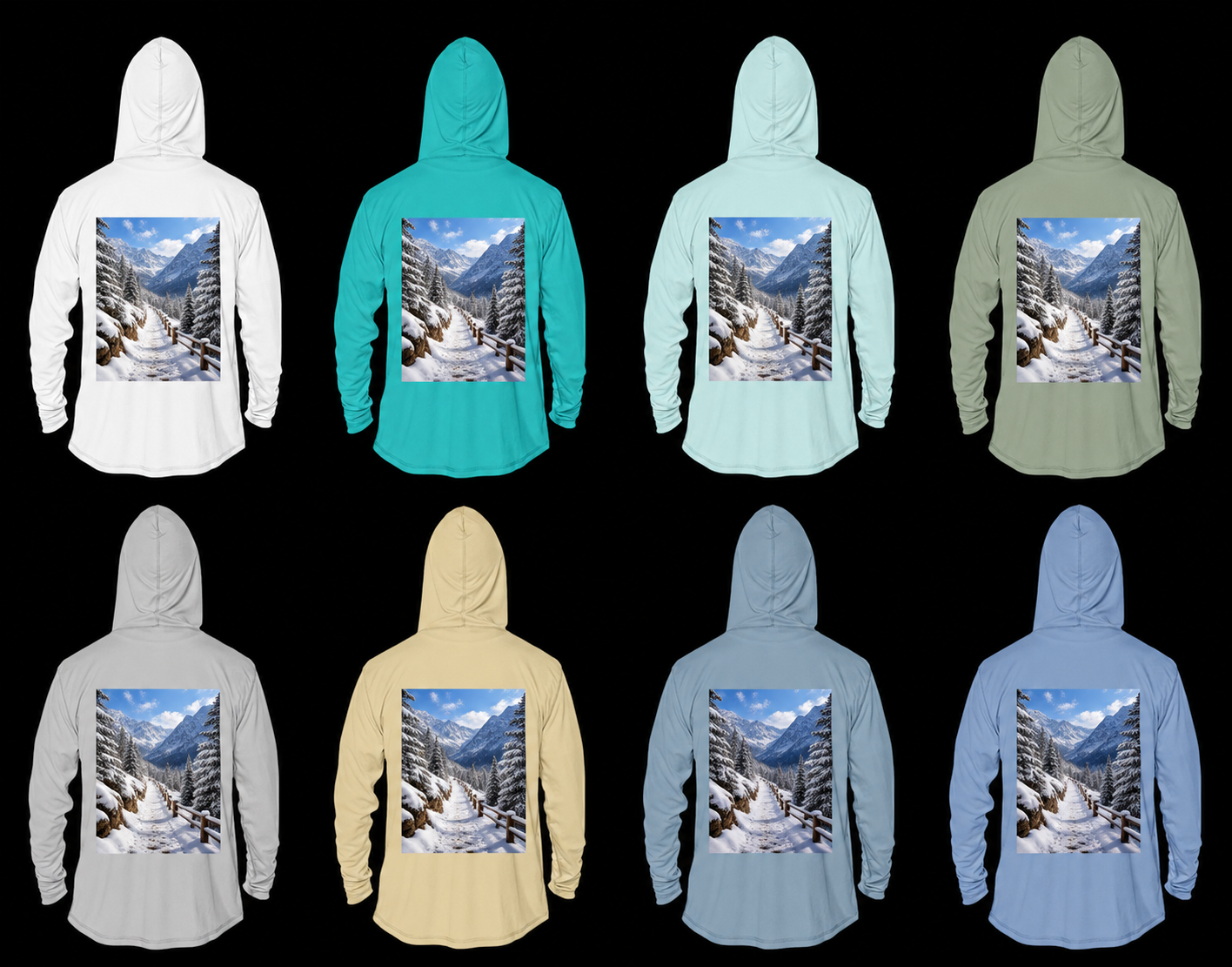 Women Mountain Path Hoodie