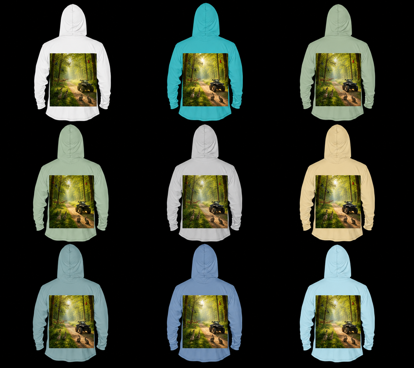 Men Woods Hoodie
