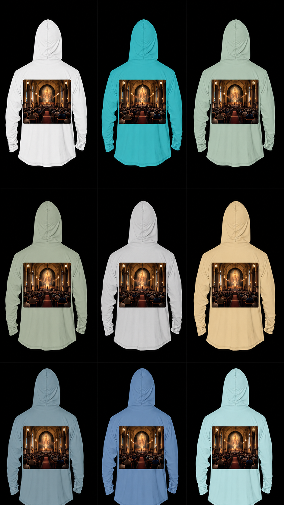 Men Church Hoodie