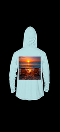 Men Beach Bonfire Hoodie