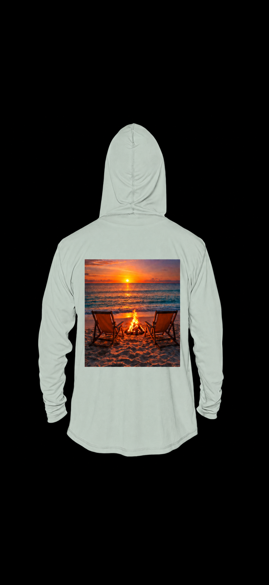 Women Beach Bonfire Hoodie