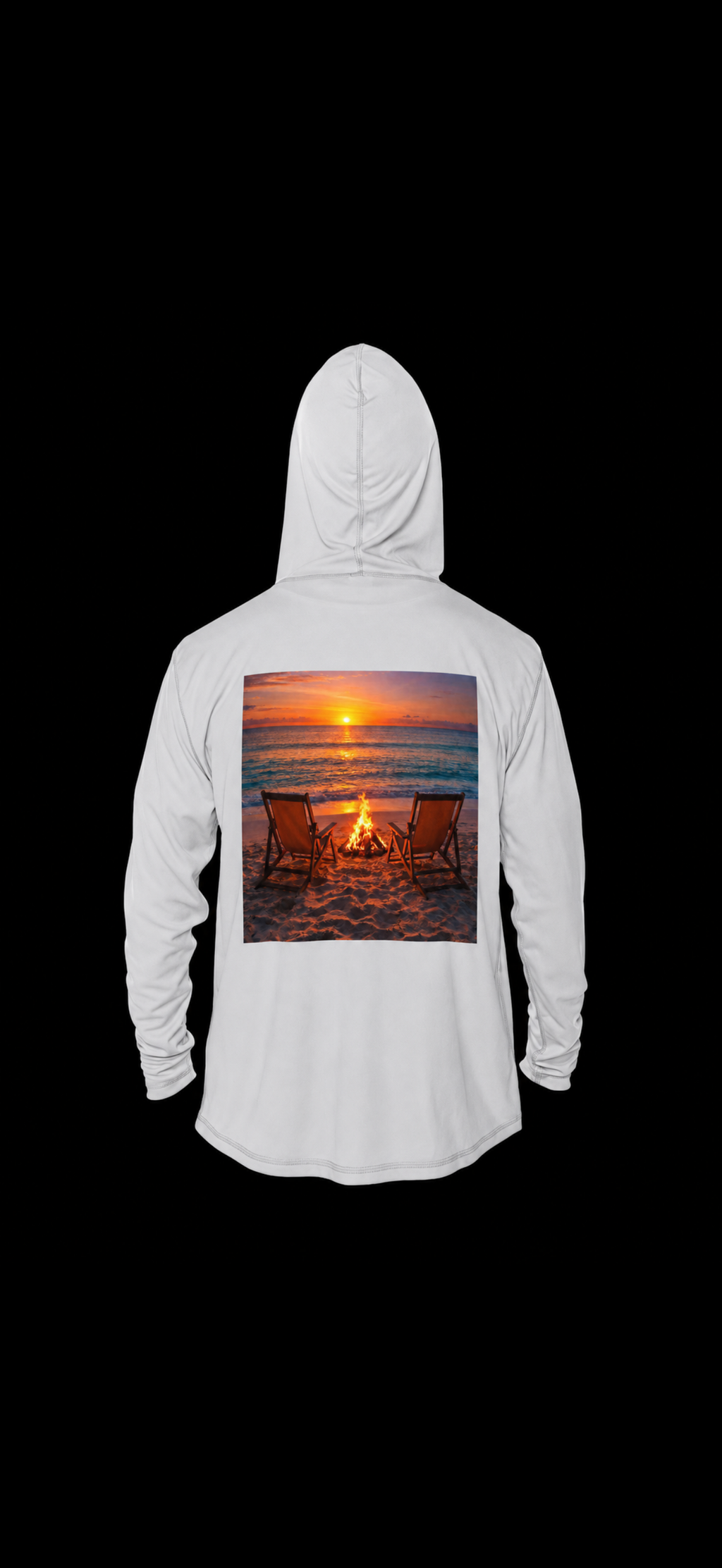 Women Beach Bonfire Hoodie
