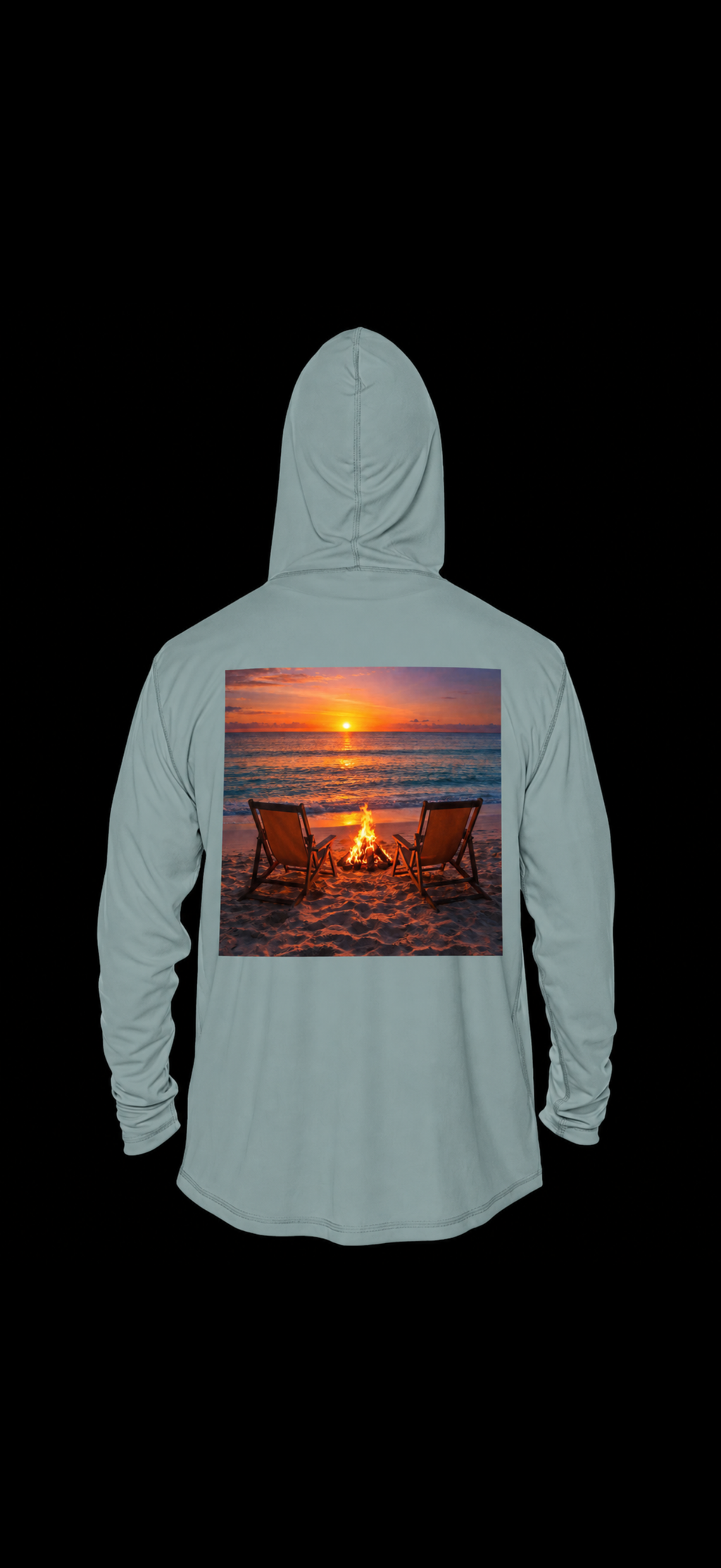 Women Beach Bonfire Hoodie