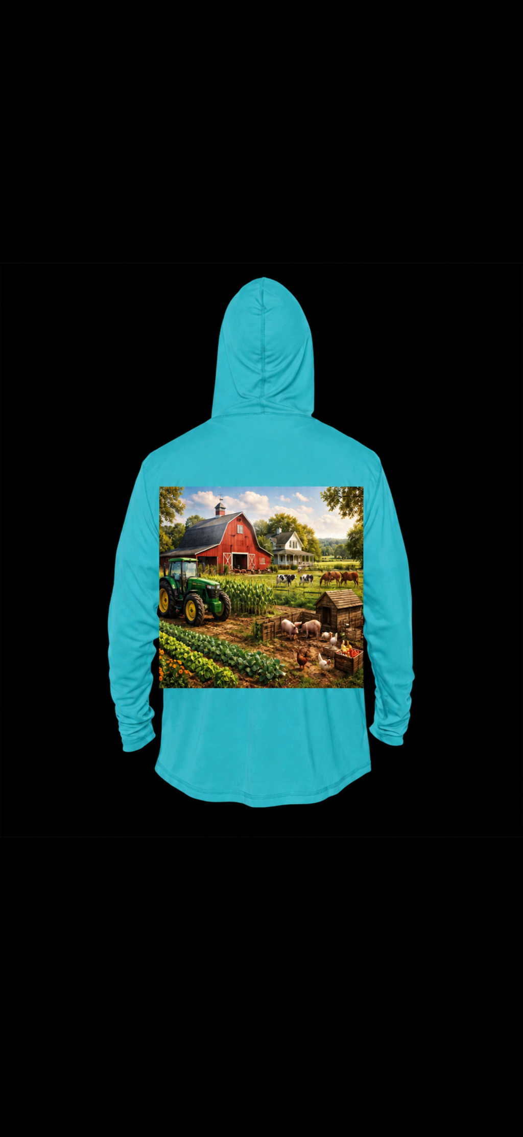 Men Farm Hoodie
