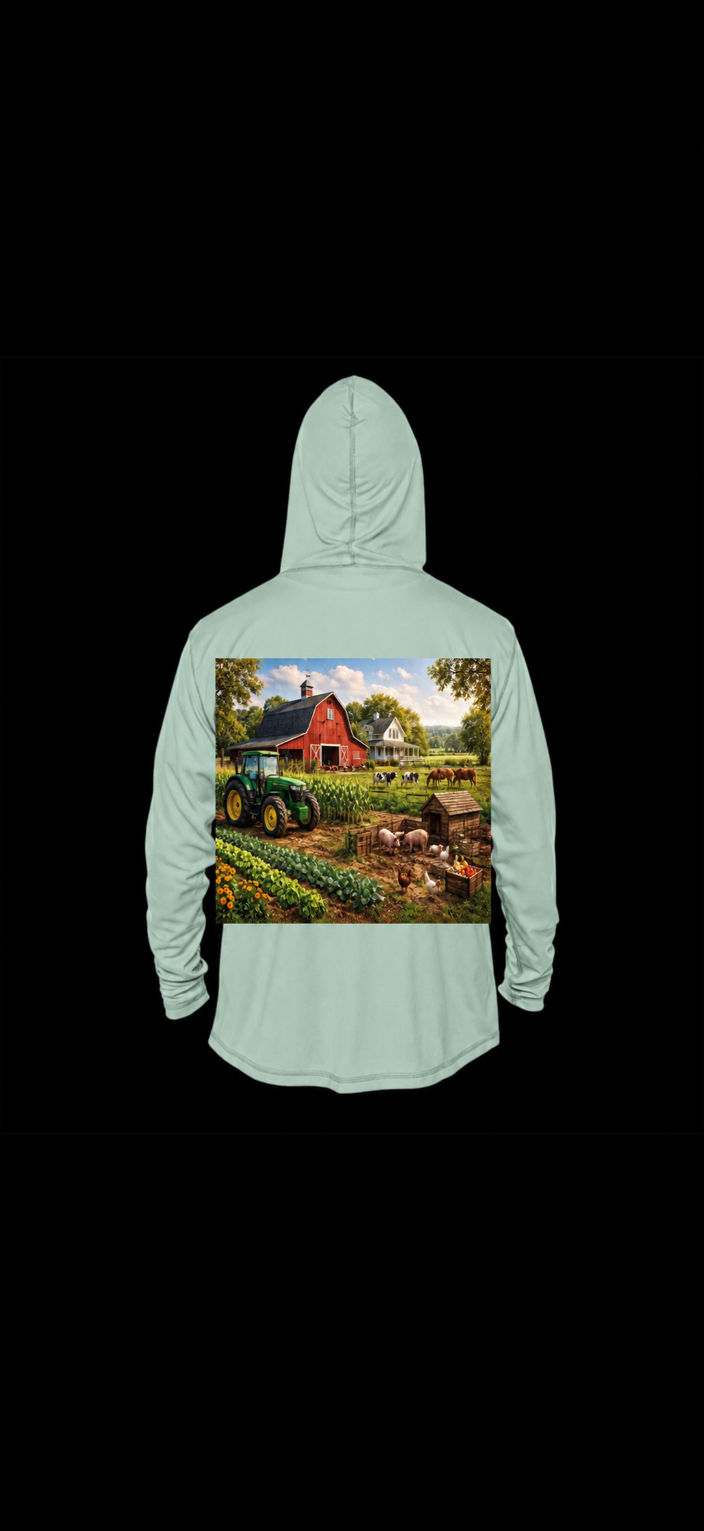 Men Farm Hoodie