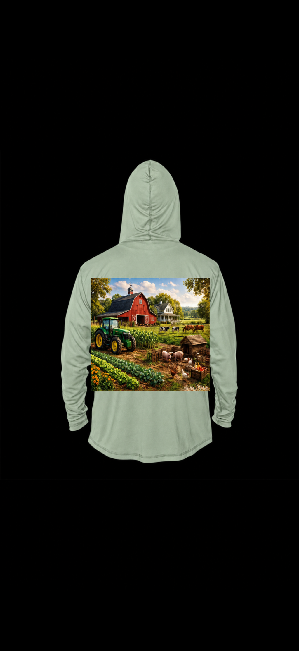 Men Farm Hoodie