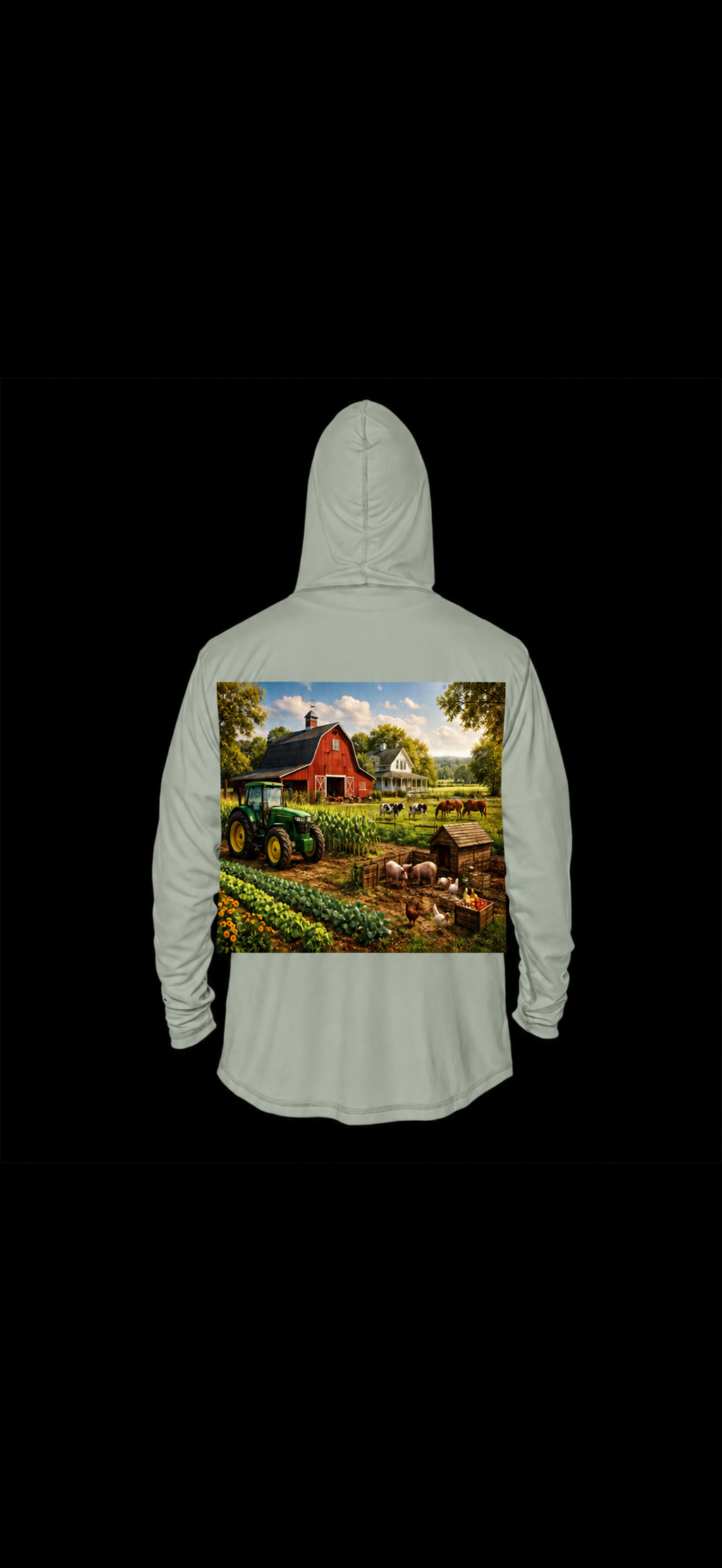 Men Farm Hoodie