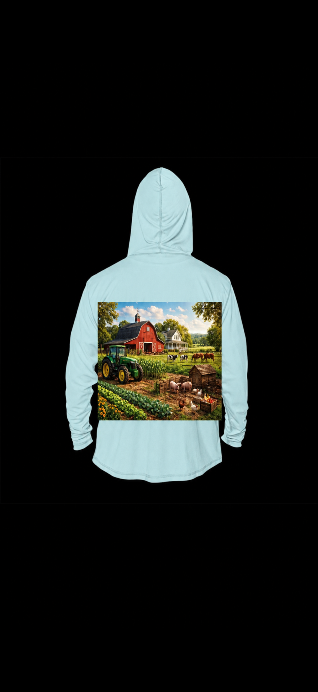 Men Farm Hoodie