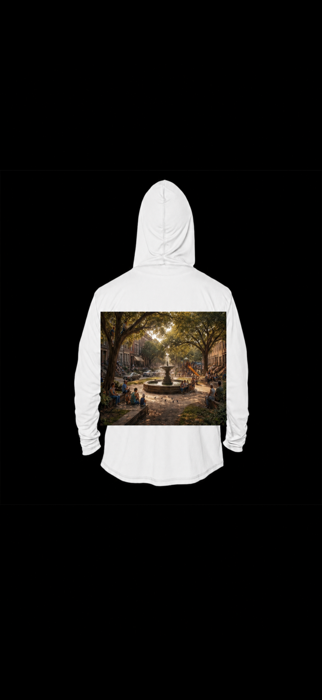 Men Neighborhood Hoodie