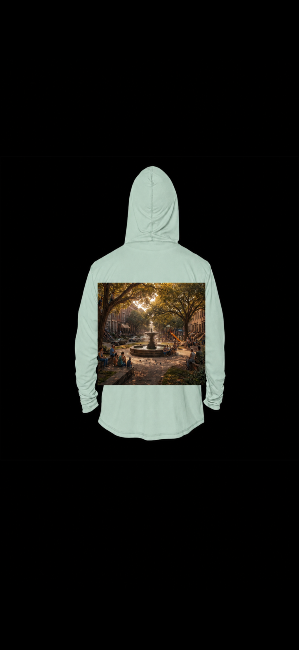 Men Neighborhood Hoodie