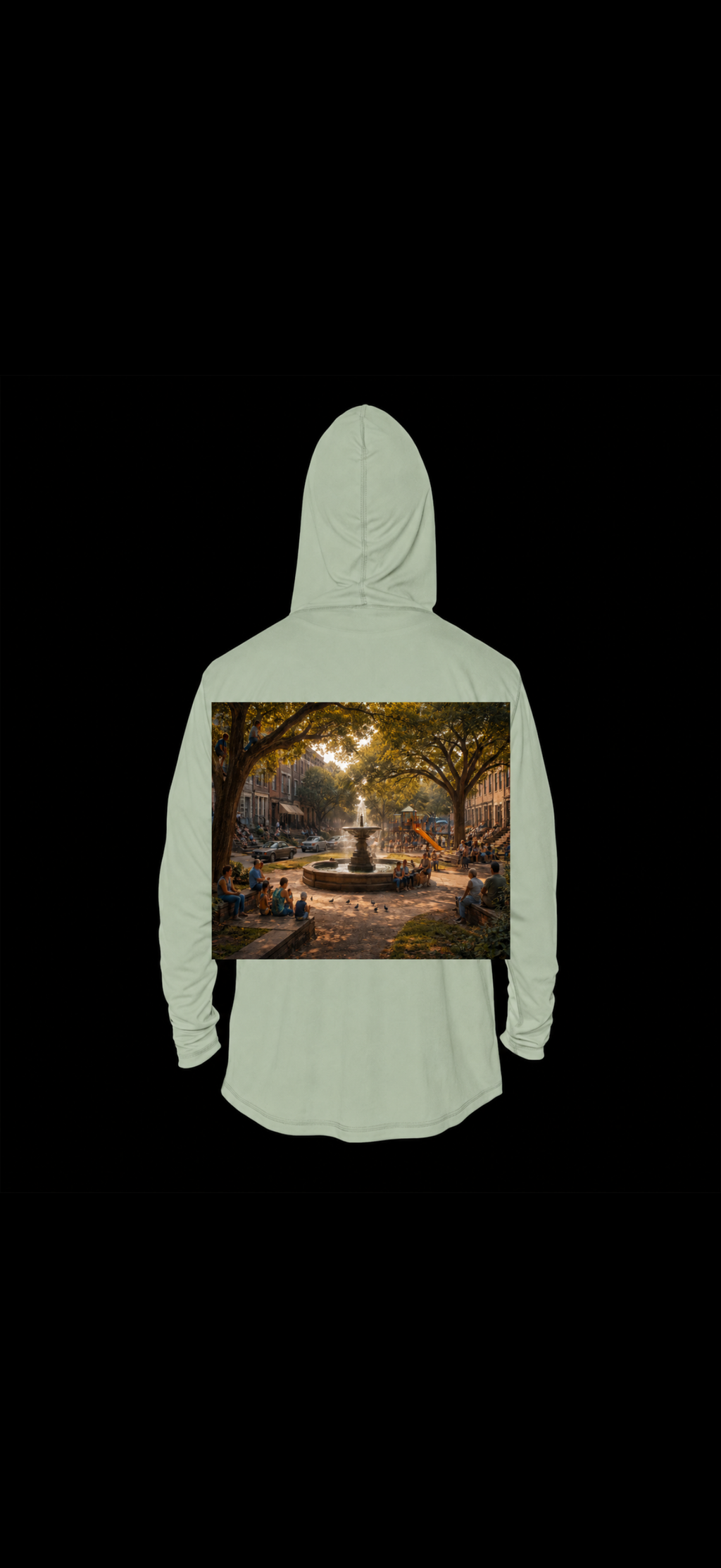 Men Neighborhood Hoodie