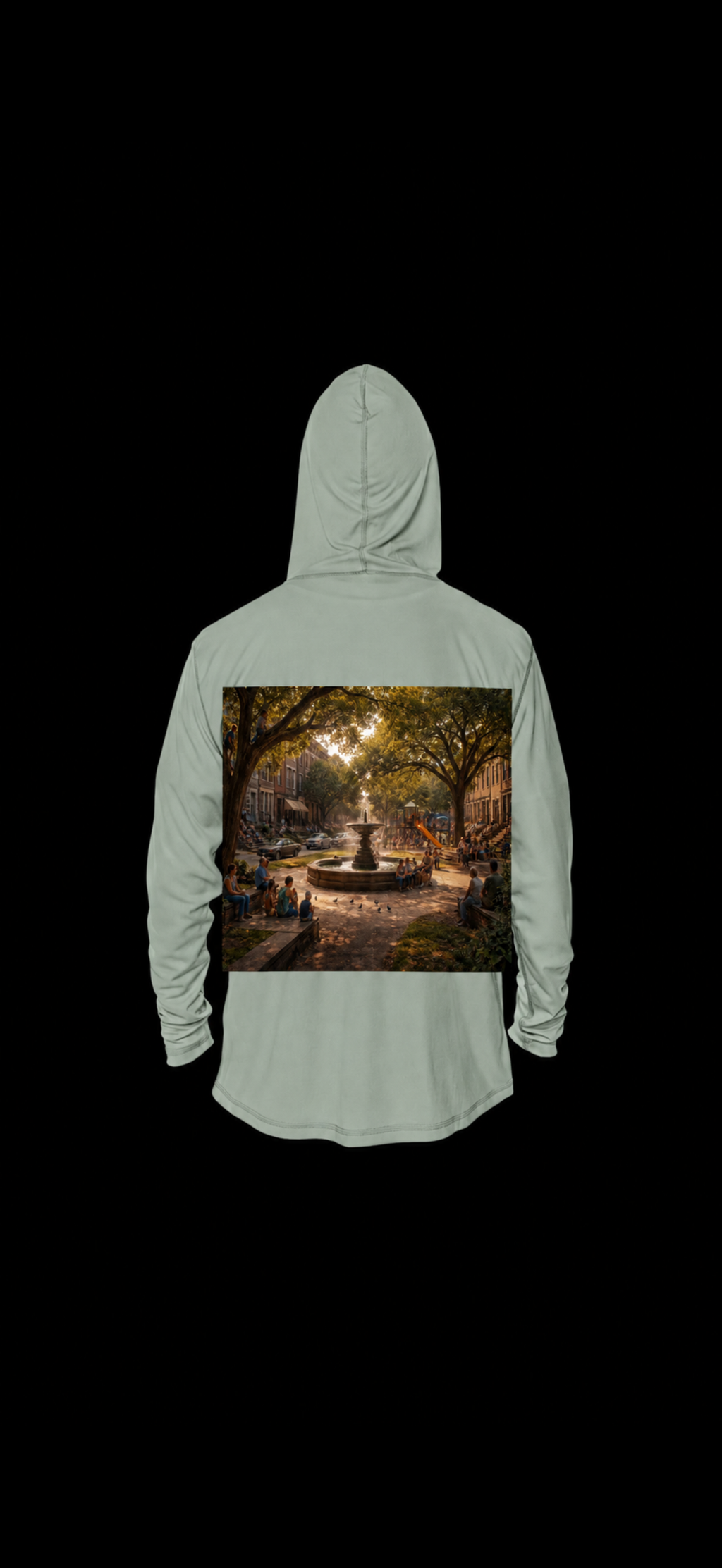 Men Neighborhood Hoodie