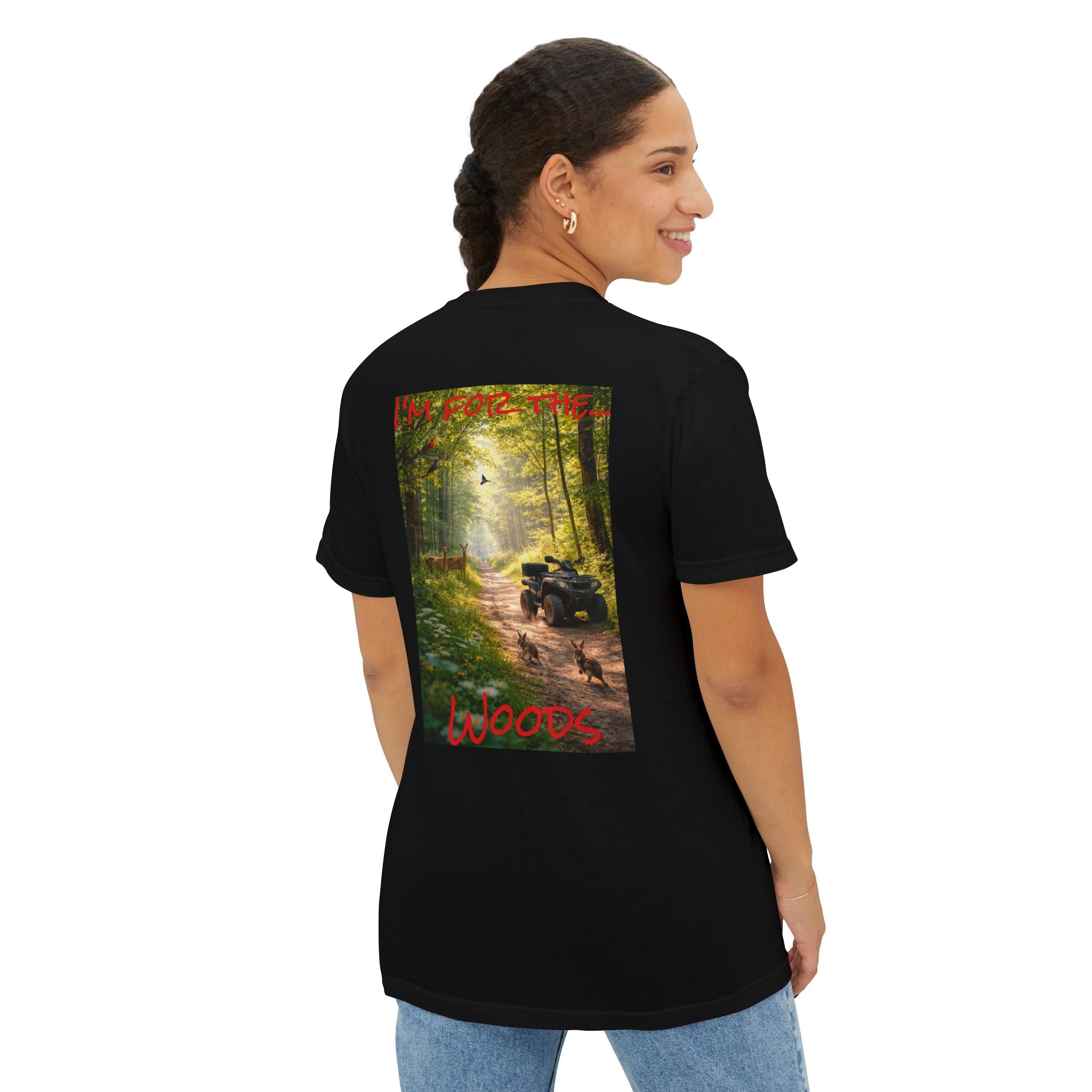 Women's Woods T-Shirt | Pocket Tee